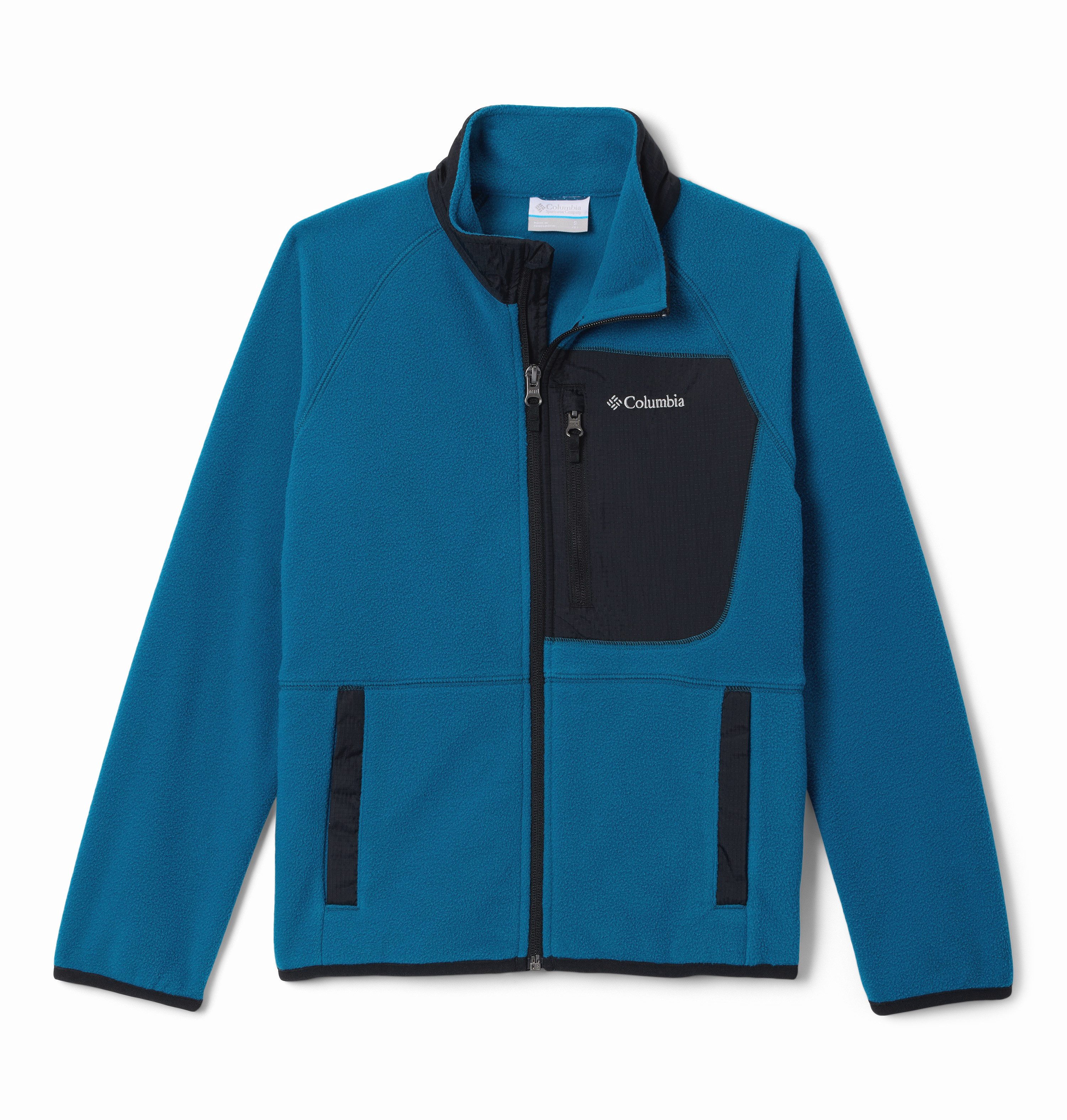 Columbia Fleecejacke Fast Trek V Full Zip mit durchgehendem Reißverschluss, atmungsaktiv, wasserabweisend