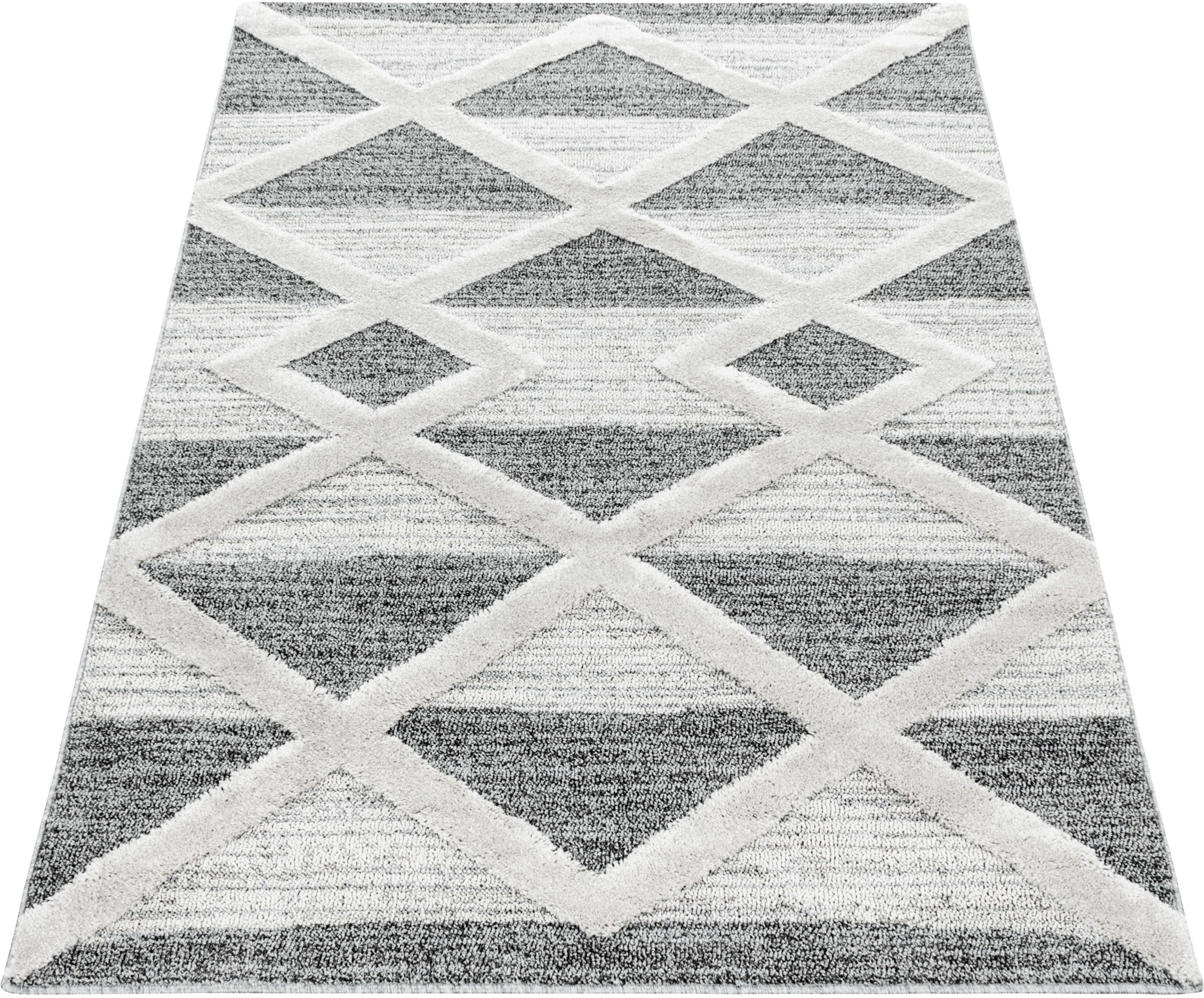 Ayyildiz Teppiche Teppich »PISA 4709«, rechteckig, 20 mm Höhe, Läufer, auch günstig online kaufen