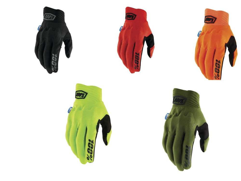 100% Fahrradhandschuhe 100% Cognito Smart Shock Gloves XL black - maximaler Schutz und Grip
