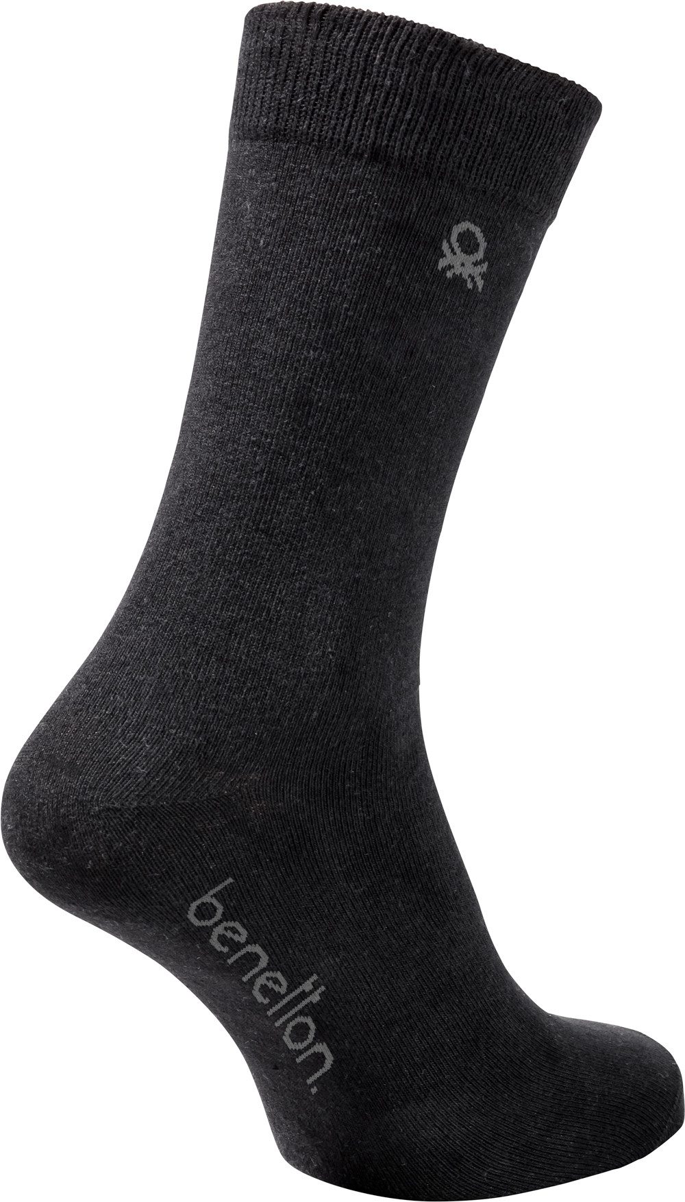 United Colors of Benetton Langsocken (Packung, 10er Pack) Elastischer Komfortbund für rutschfreien Sitz