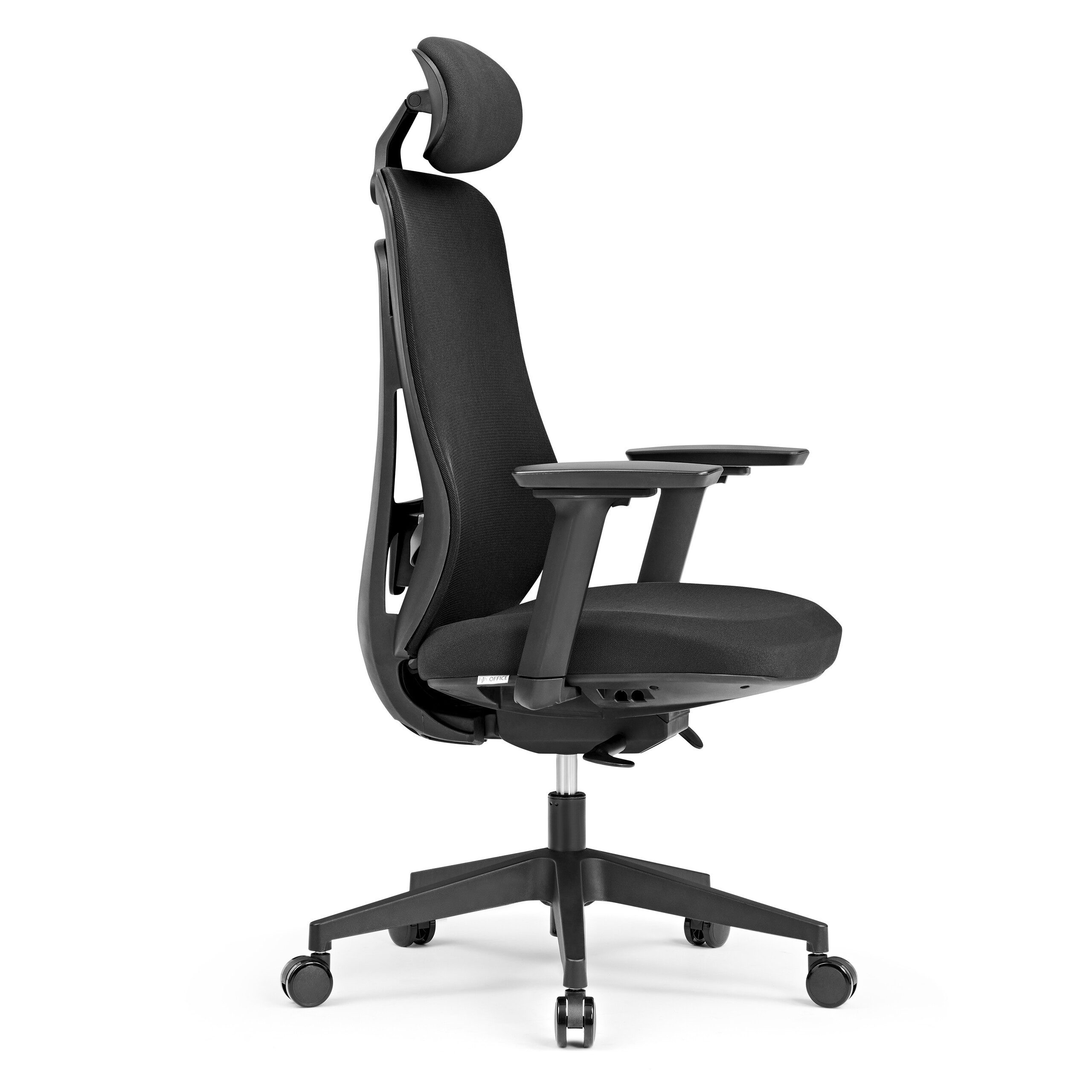 hjh OFFICE Drehstuhl Profi Bürostuhl Vivadapt Stoff / Netzstoff (1 St), Ergonomischer Chefsessel, Schreibtischstuhl höhenverstellbar