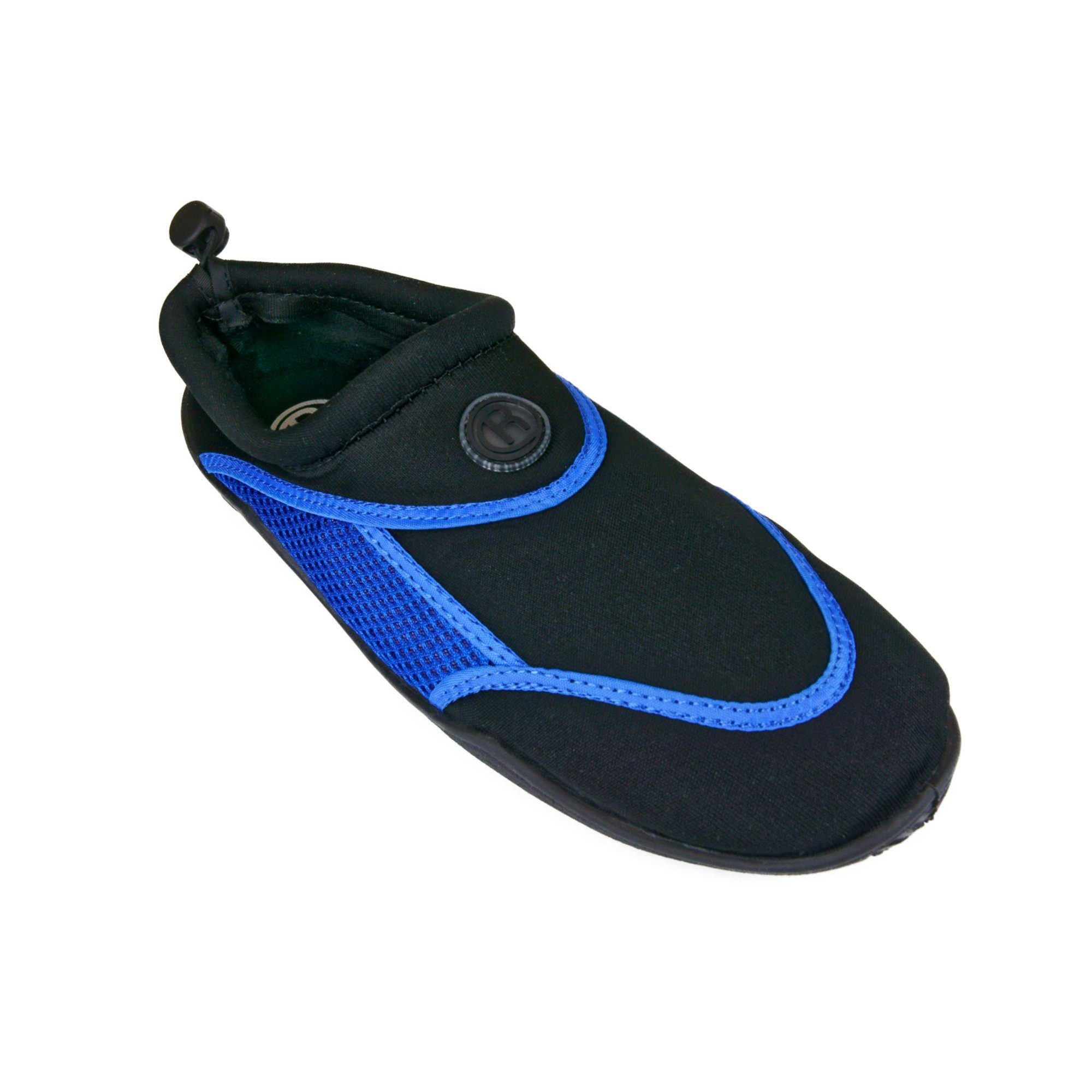 / Rutscherlebnis Badeschuh Aqua-Schuhe Surf-Schuhe Blue/Black