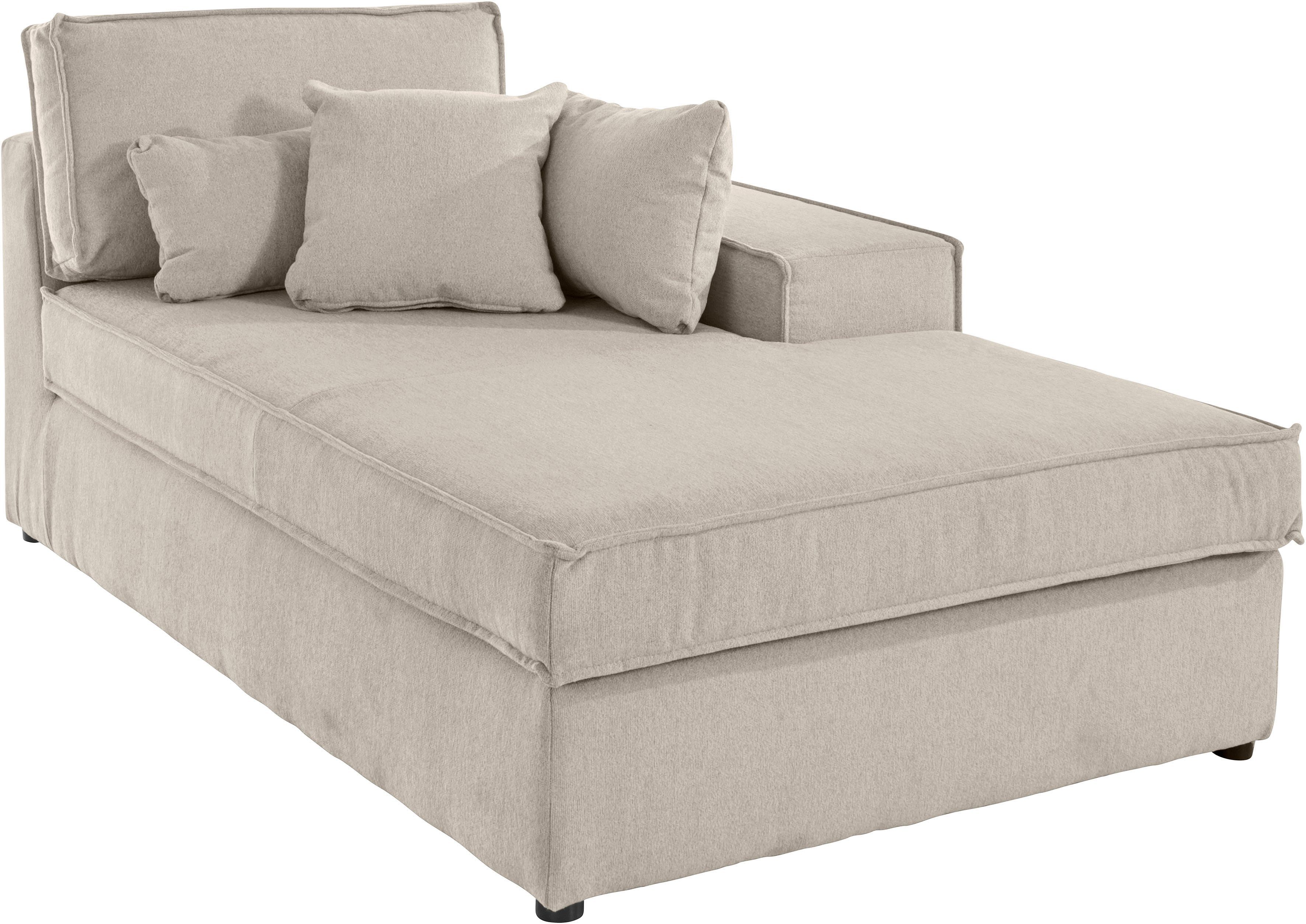 RAUM.ID Ottomane Florid, einzeln stellbar oder als Teil eines Modulsofas, auch in Cord