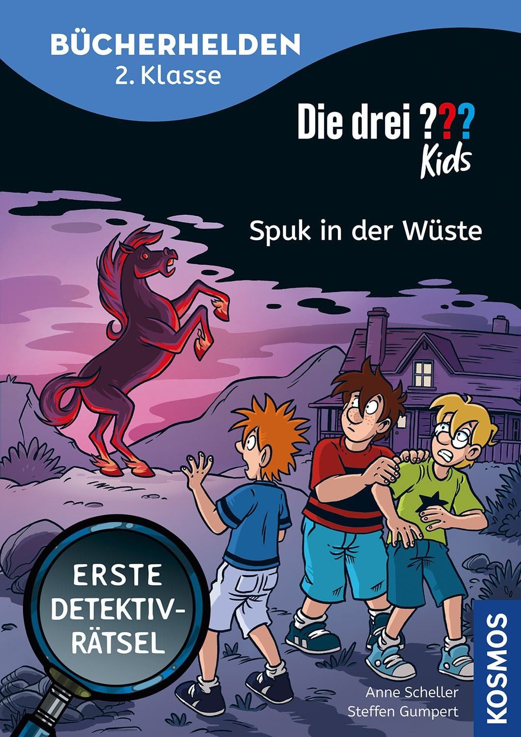 Die drei ??? Kids, Bücherhelden 2. Klasse, Spuk in der Wüste / Anne Scheller