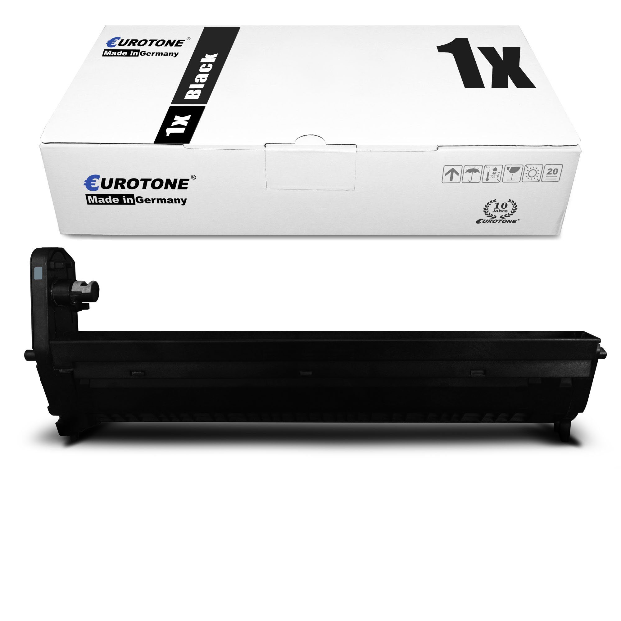 Eurotone Tonerkartusche Toner ersetzt OKI 44844408 fr C 822 Black