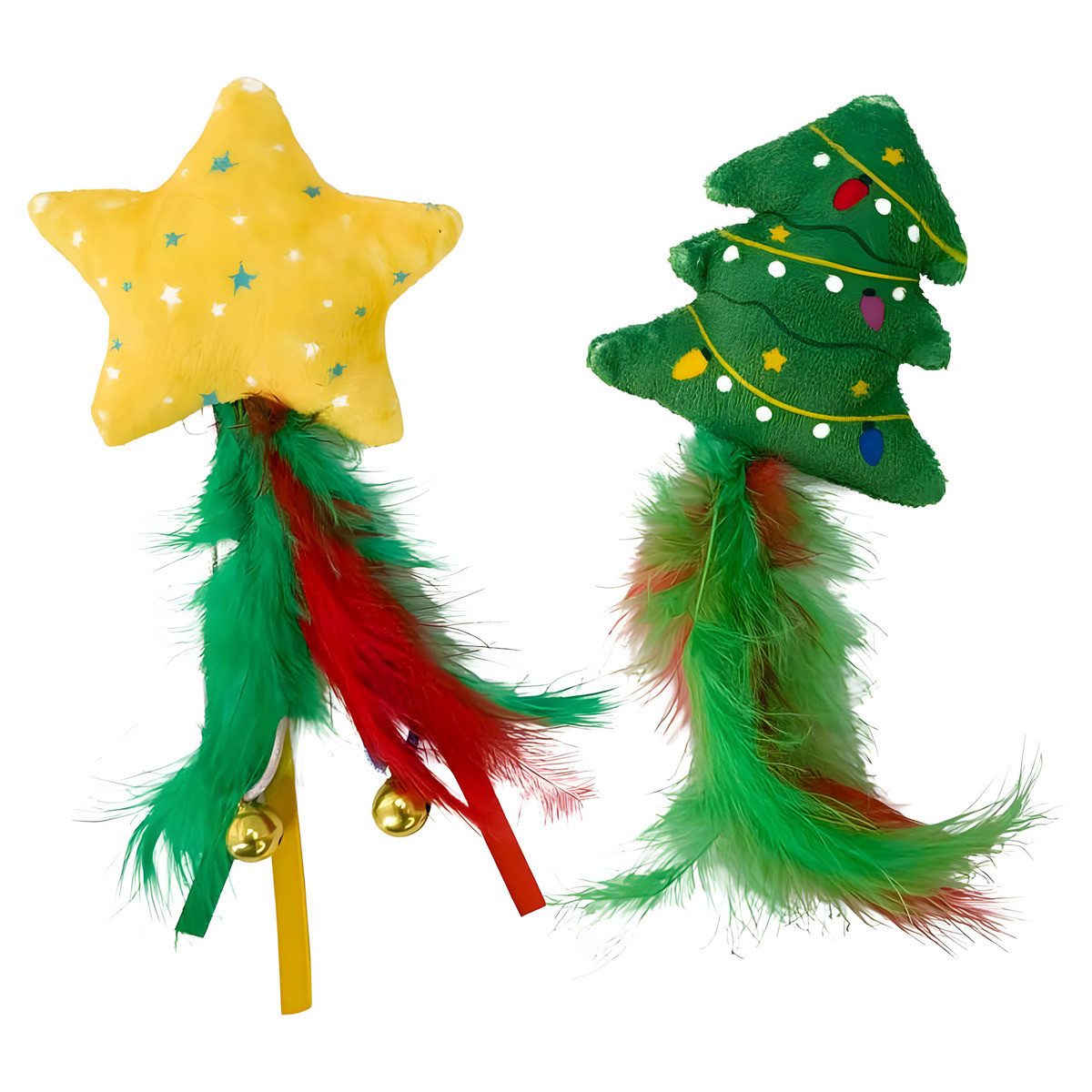 Nobby Tierkuscheltier Xmas Stern und Baum 2er Set