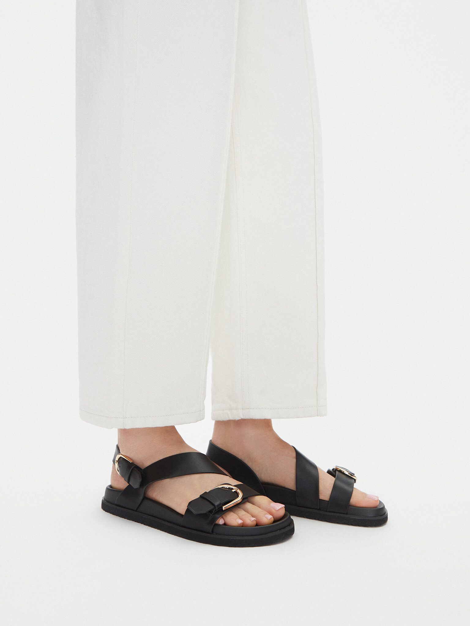 Jenny Damen Sandals Schwarz WS173-20 Sandale
