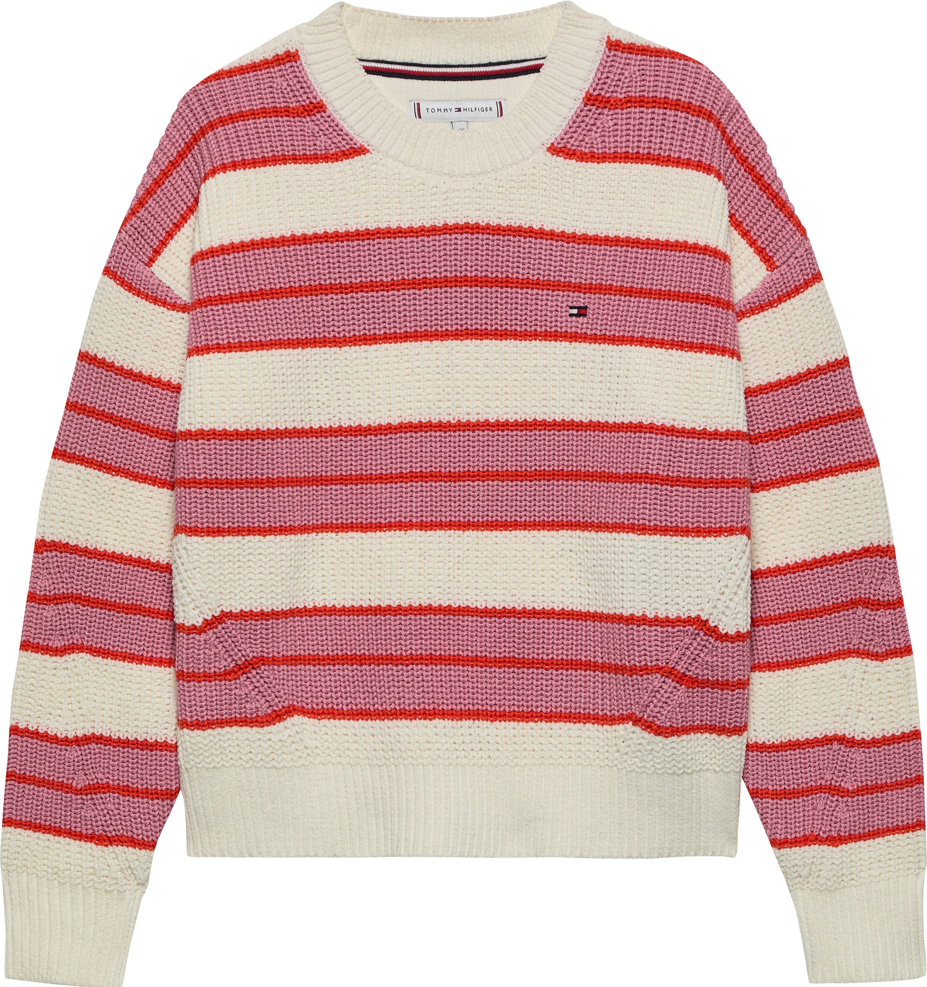 Strickpullover STRIPE CHENILLE SWEATER