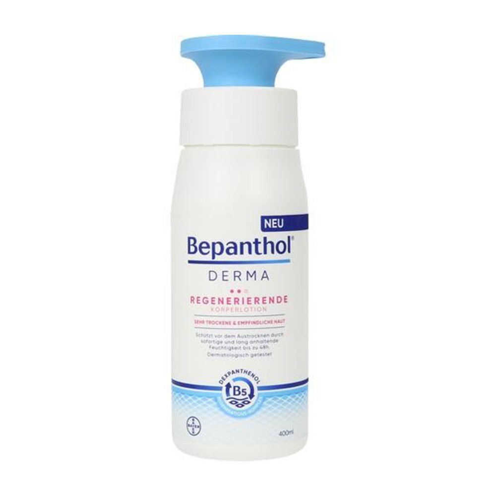 Bayer Vital GmbH Körperlotion BEPANTHOL Derma regenerierende Körperlotion, 400 ml