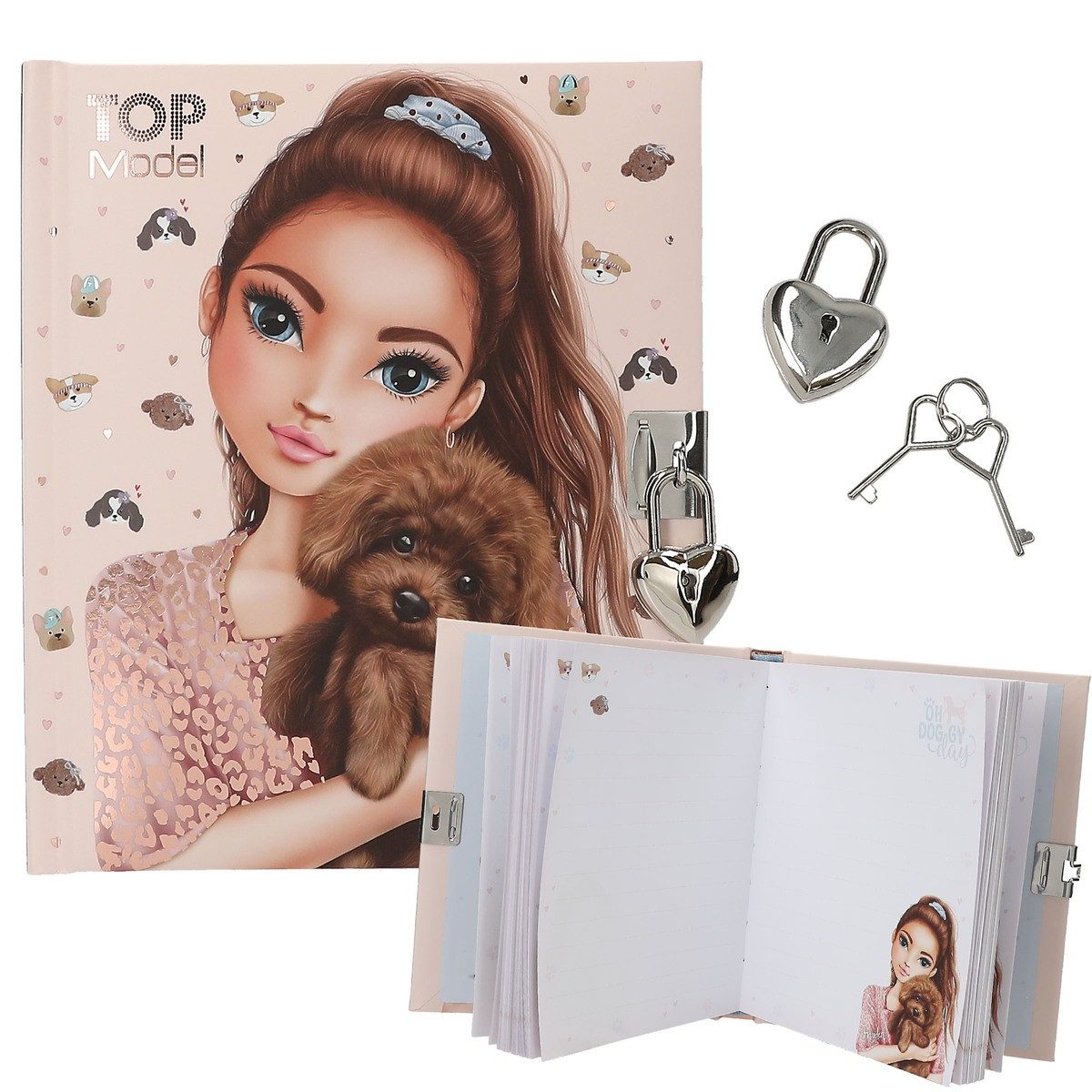 TOPModel Tagebuch DEPESCHE TOPModel Doggy Tagebuch KITTY and DOGGY