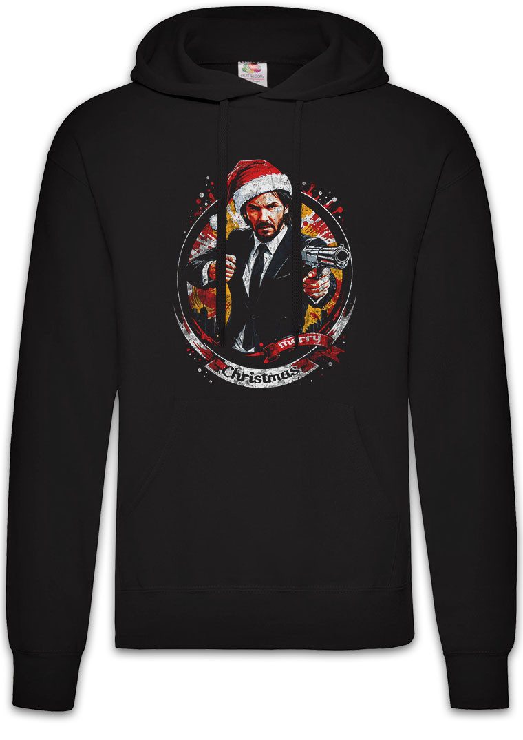 Hoodie Merry John Christmas Herren Hoodie Happy Santa X-Mas Claus Wick