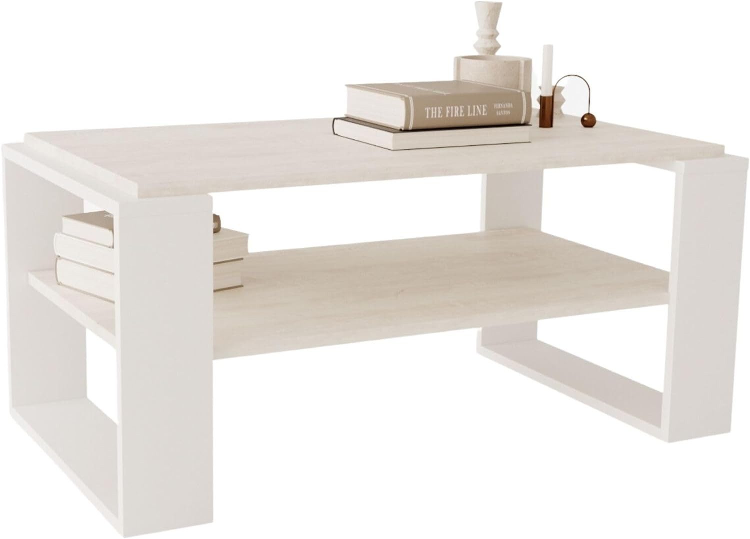 CraftPAK Wohnzimmertisch Kaja96 für Couch aus günstig online kaufen