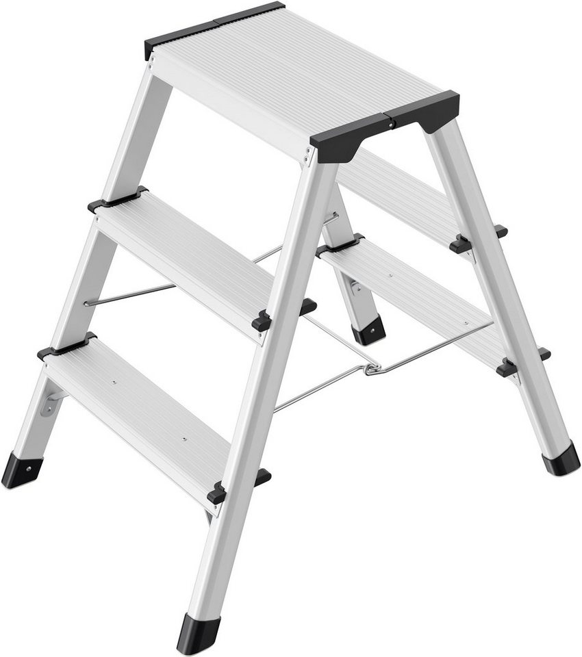 Hailo Trittleiter D60 StandardLine, Aluminium