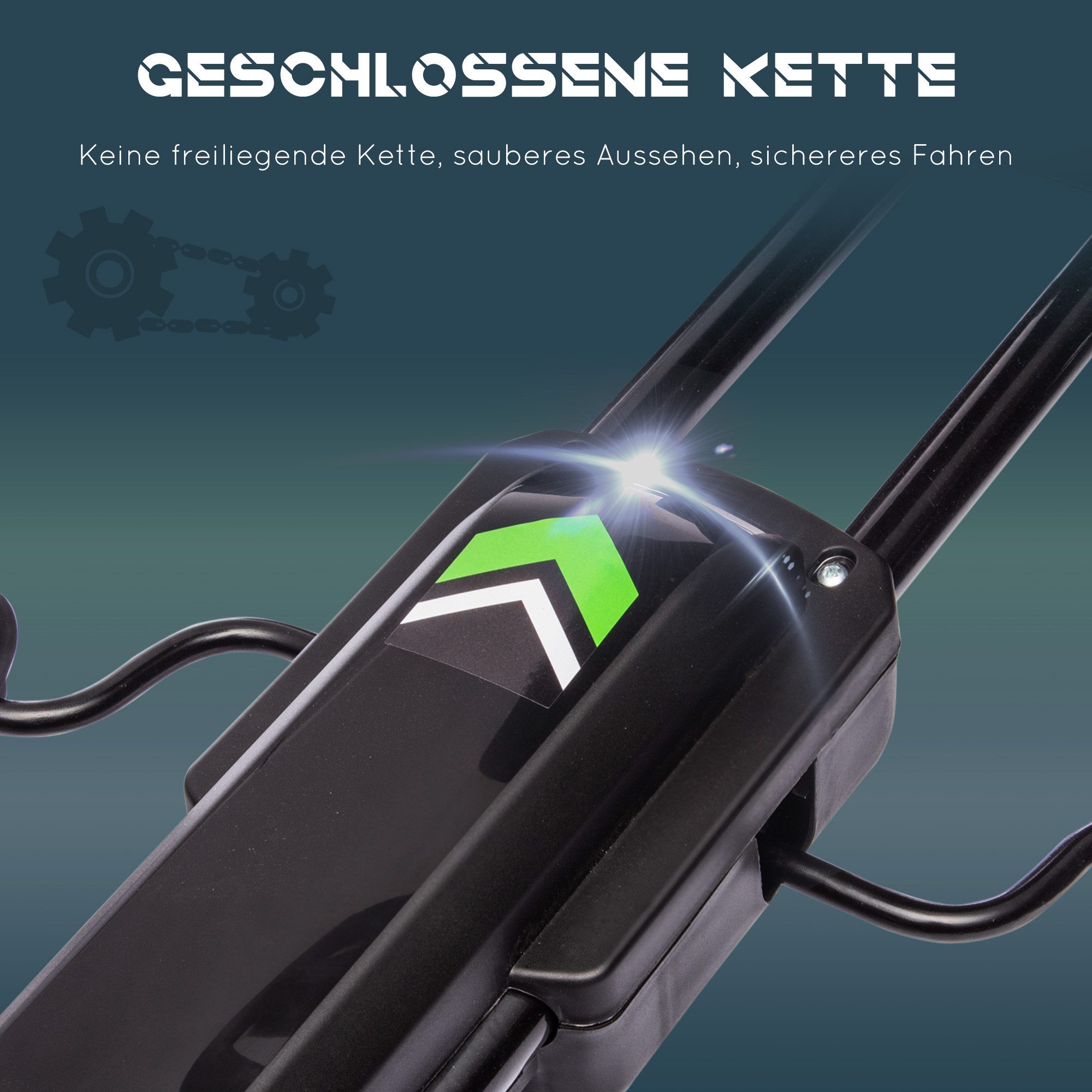 HOMCOM Go-Kart Pedal Car with Hand Brakes, Adjustable Seat, Black 121 x 58 x 61 cm