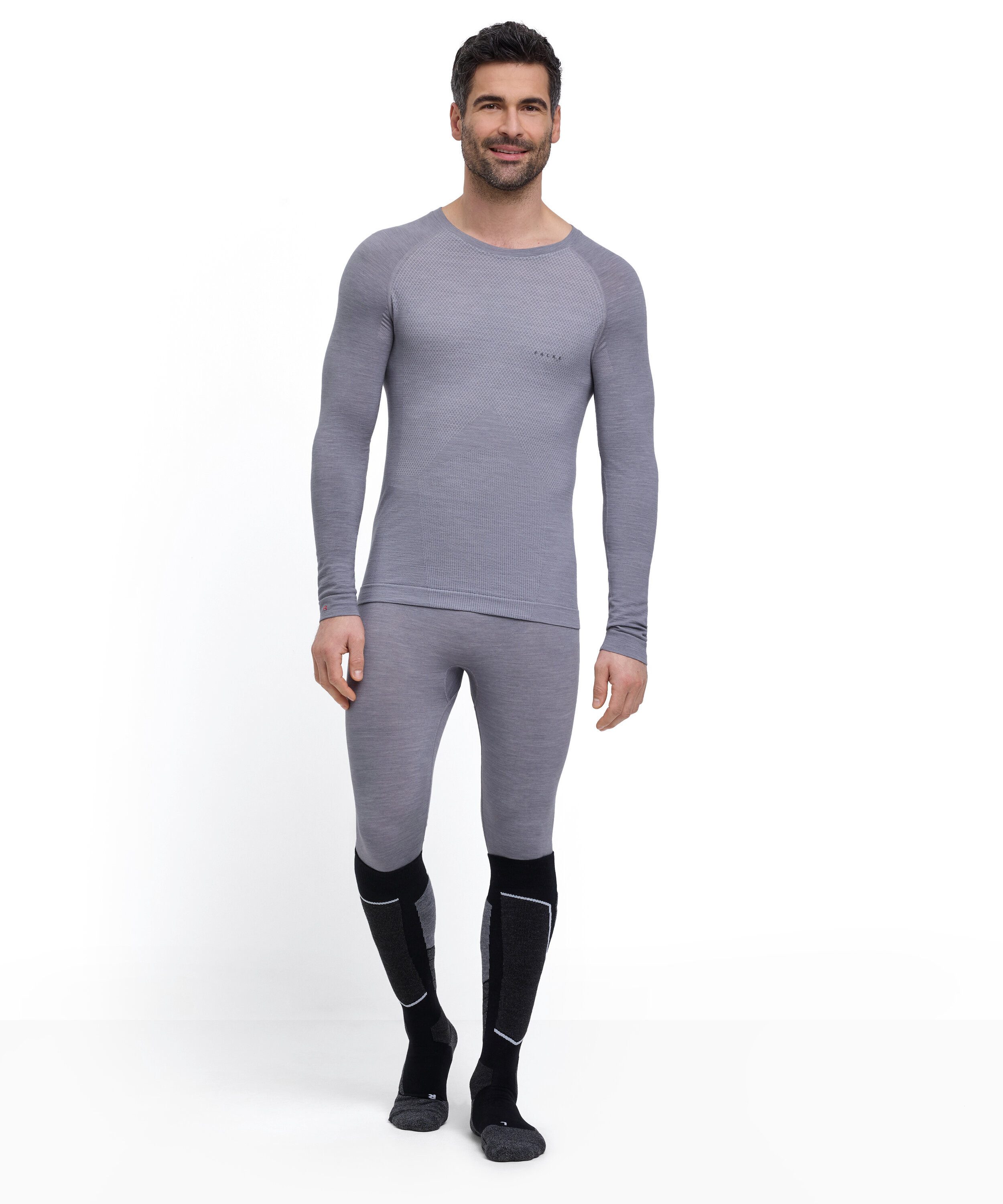 FALKE Funktionsshirt FALKE Underwear - Langarmshirt Langarmshirt (1-tlg., 1) mit feinster Merinowolle