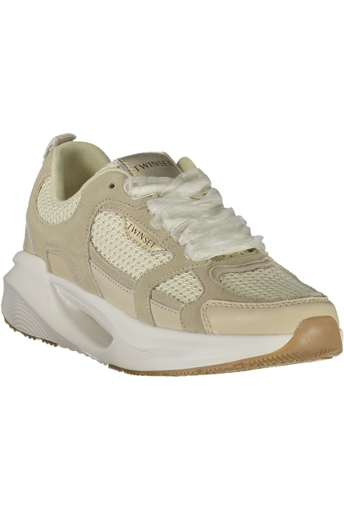 TWINSET Sneaker Damen-Sportschuh Beige: Stilvoll & Komfortabel mit