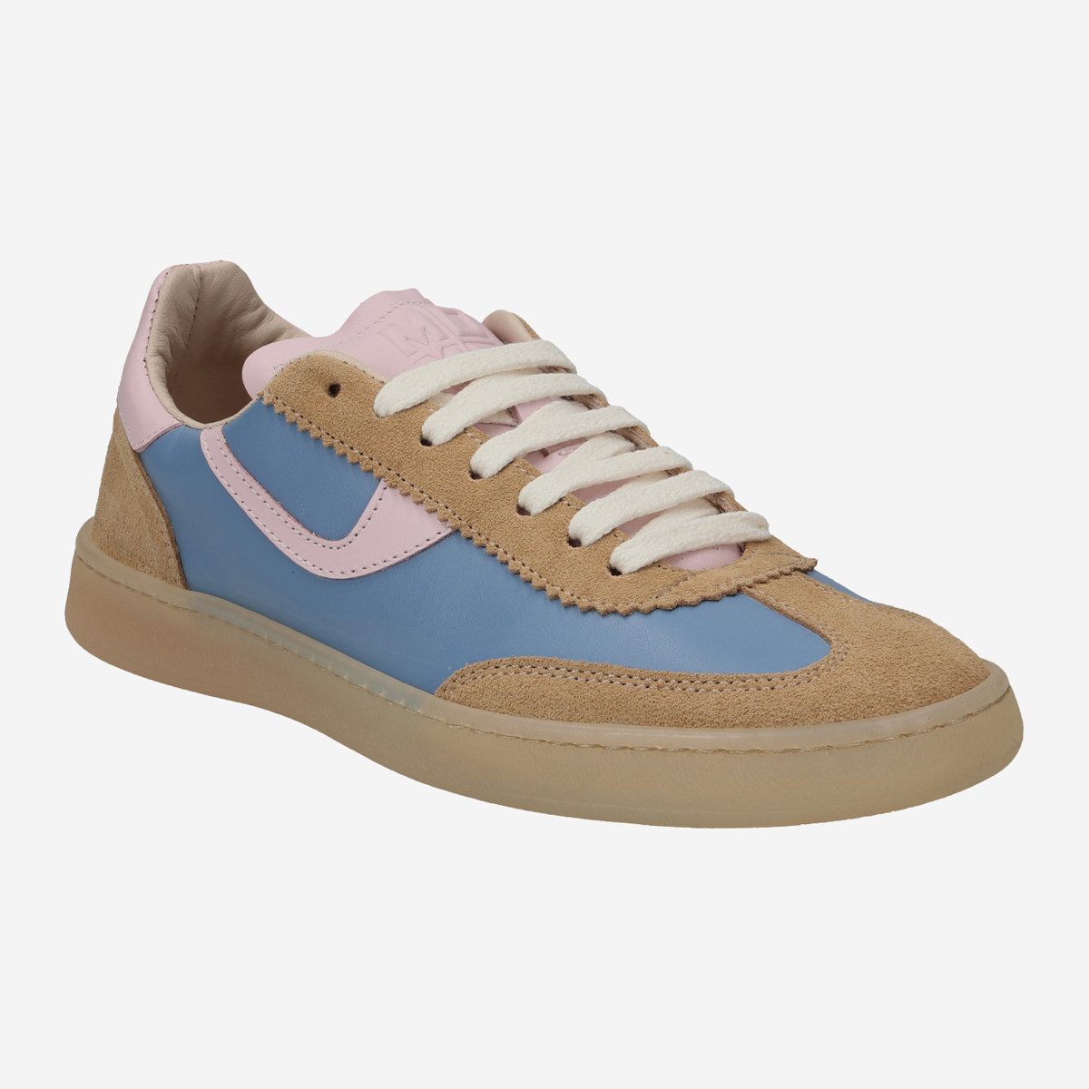 Moma 3AS420-CRV7 BLU ROSA, Sneaker in Beige für Damen Sneaker