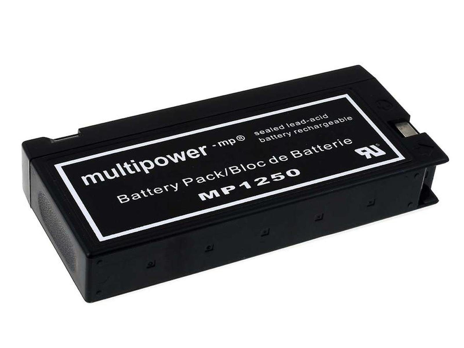 Powery Akku für Panasonic Typ LC-SD122PG Kamera-Akku 2000 mAh (12 V)