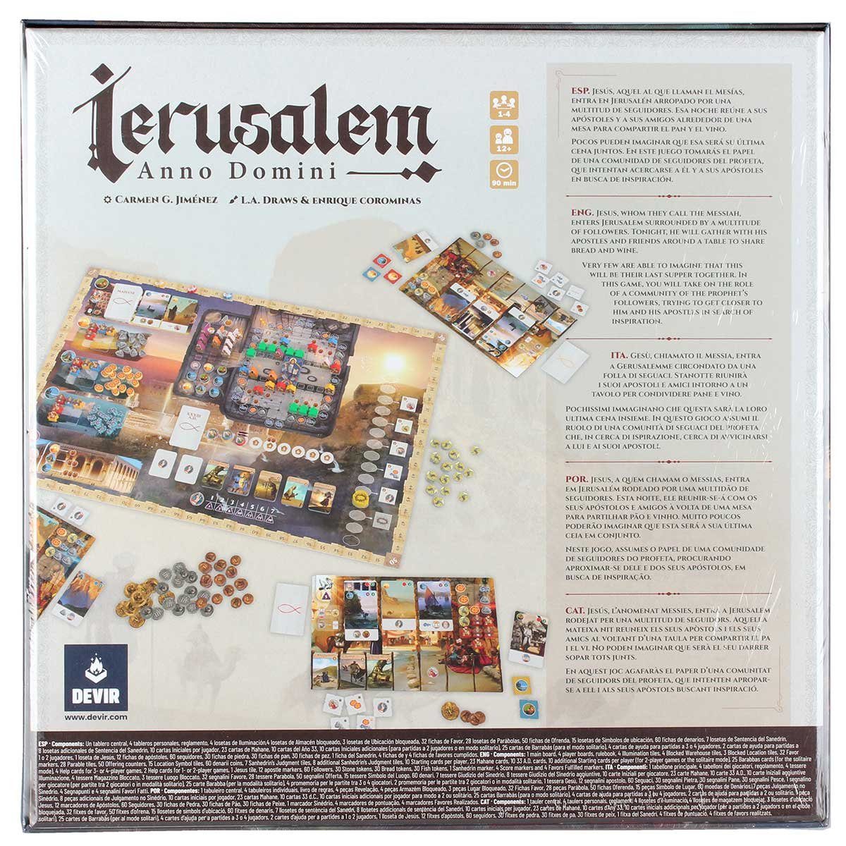 Devir Spiel DevirIerusalem (EN/ES/CA/IT/PT)