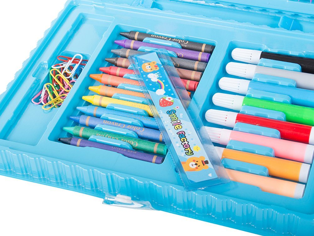 Thumbnail - VERK GROUP Filzstift Künstlerset Malstifte Malkoffer Buntstifte Farbstifte Set 68-tlg