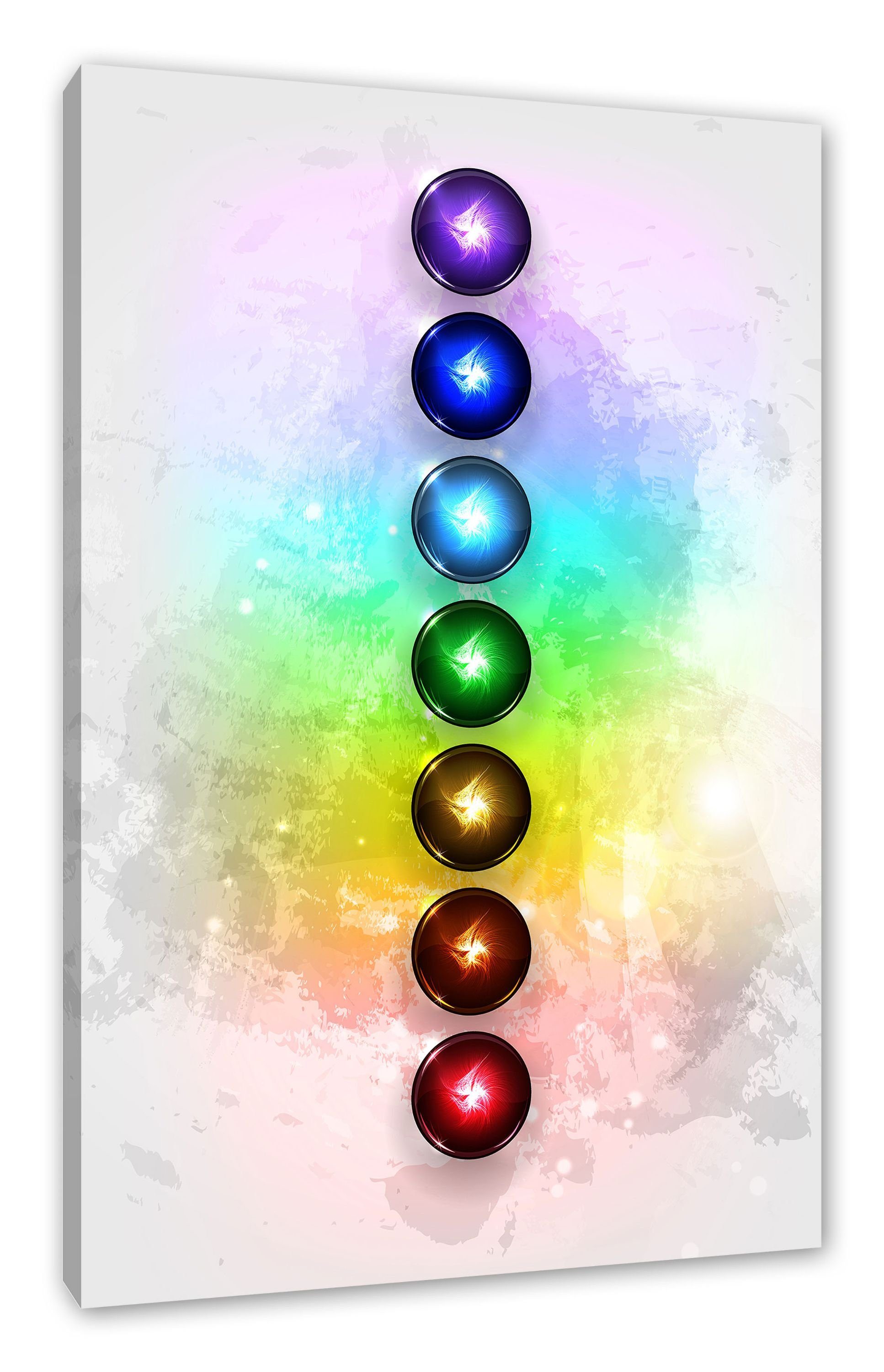 Leinwandbild Chakra Eneregieelemente