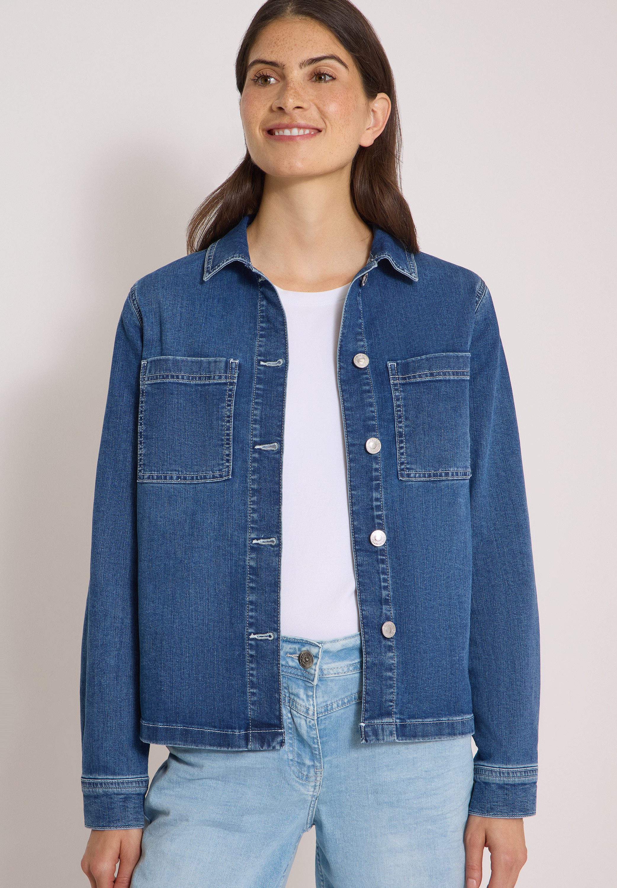 CECIL Kurzjacke mit Knopfleiste