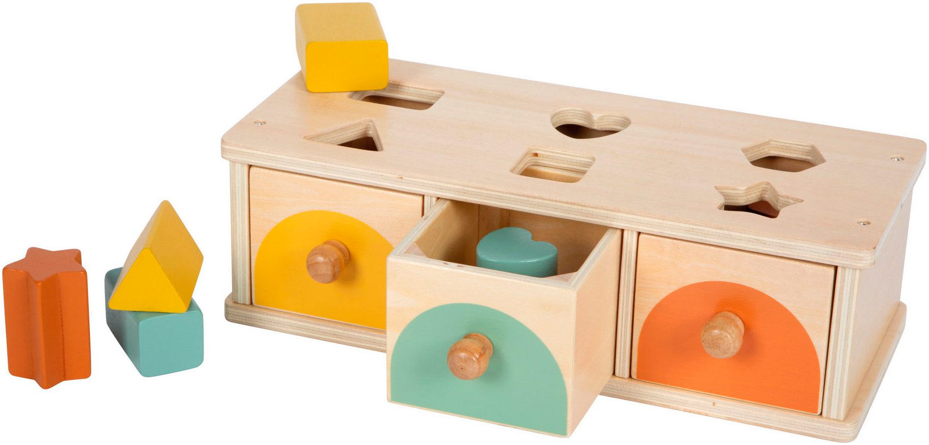 Small Foot Steckspielzeug Sortierspiel Montessori