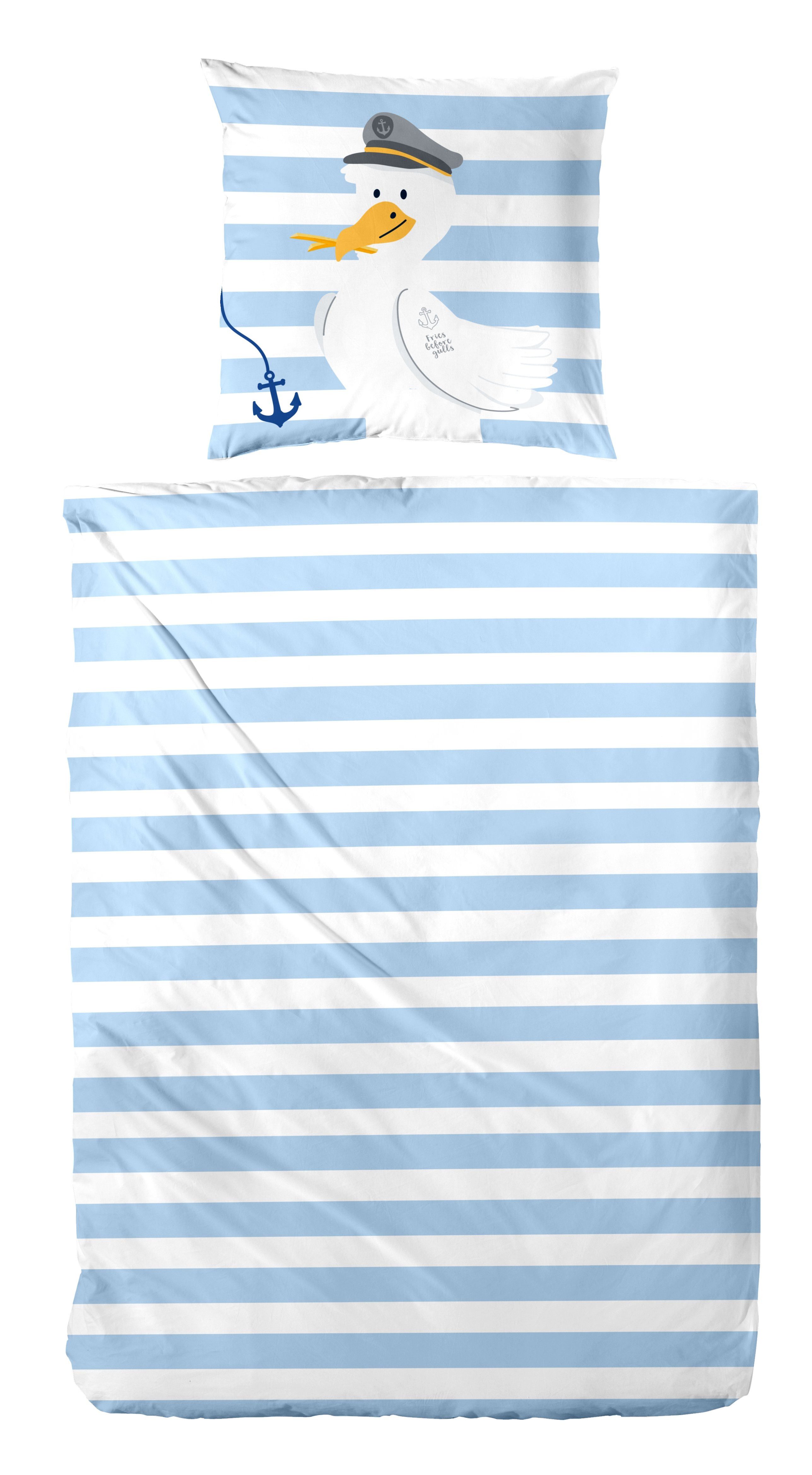 Primera Bettwäsche Renforce-Bettwäsche Fries before Gulls, günstig online kaufen