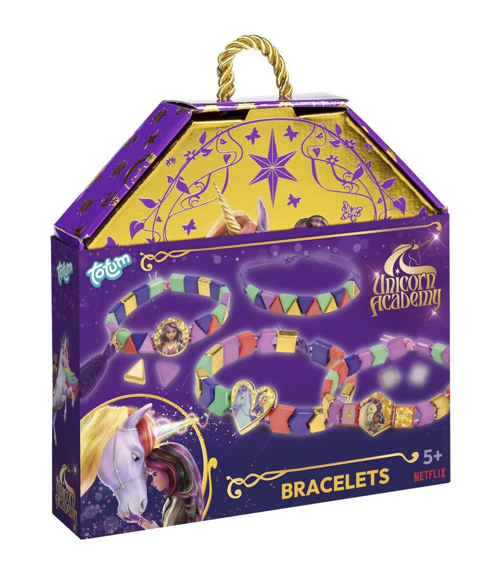 Creative Craft Group Bastel-Armband Unicorn Academy Friends Armband Bastelset