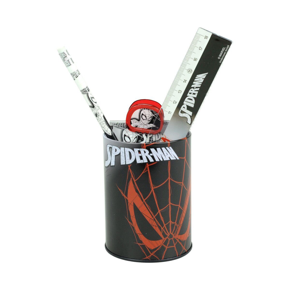 Spiderman Kreativset Spiderman Schreibset 7-teilig Marvel Schule Kinder Superheld