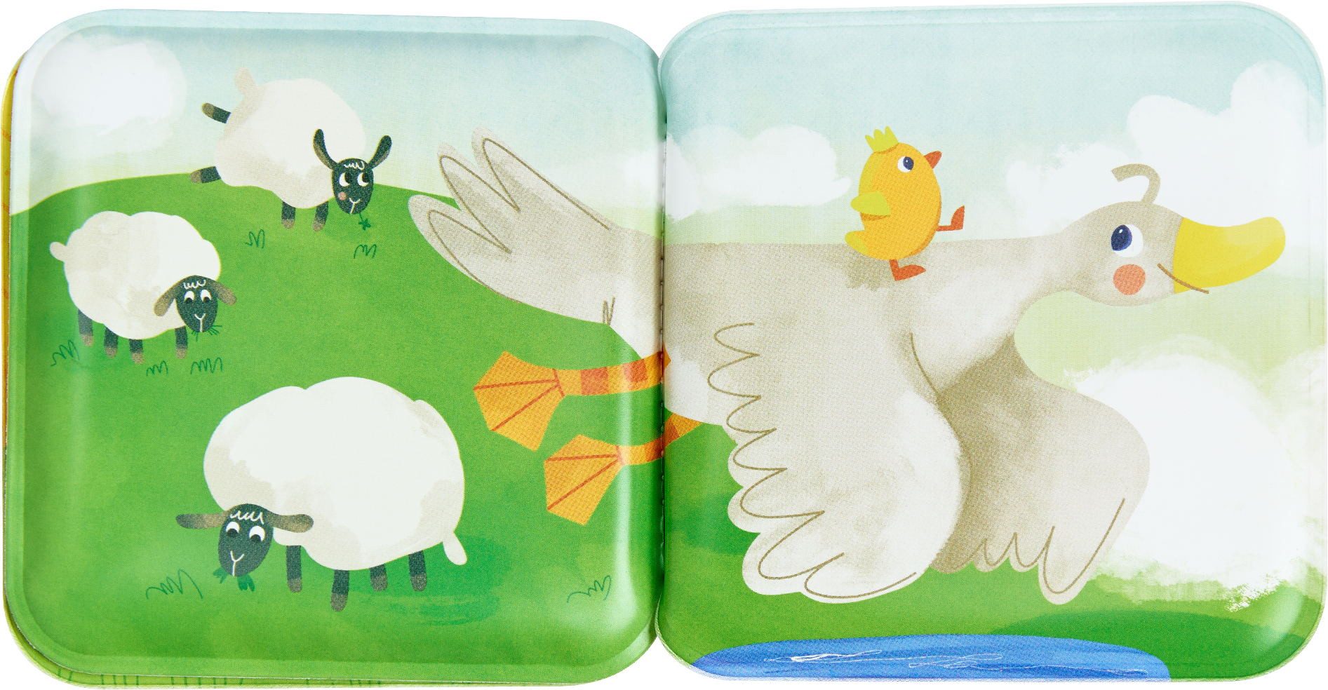 Haba Greifling Babywelt Babyspielbuch Mini Badebuch Bauernhof 2012345001