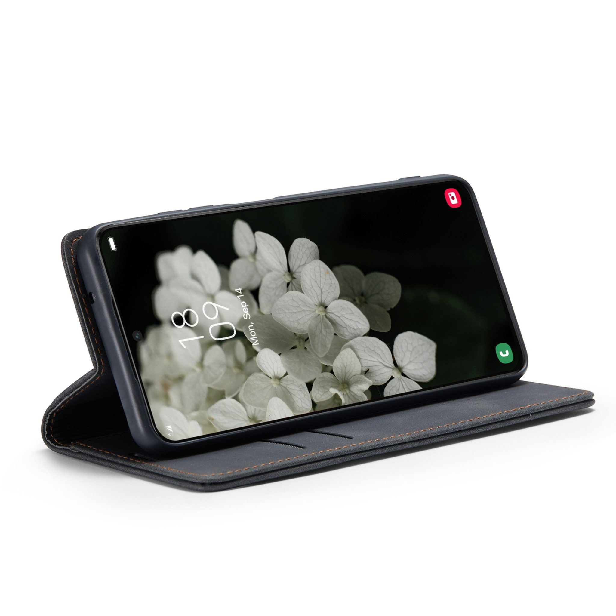 CaseMe Handyhülle Handyhülle für iphone Klapphülle Case Tasche mit Magnet Kartenfach – Bild 5 von 5