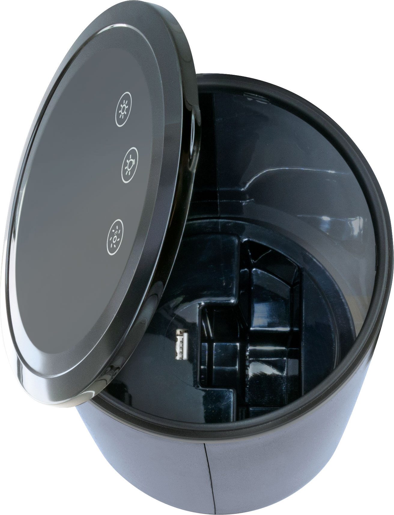 Schwaiger Dampfsterilisator 661989, Ozon Sterilisator, LED Beleuchtung, zum Sterilisieren von Altagsgegenständen