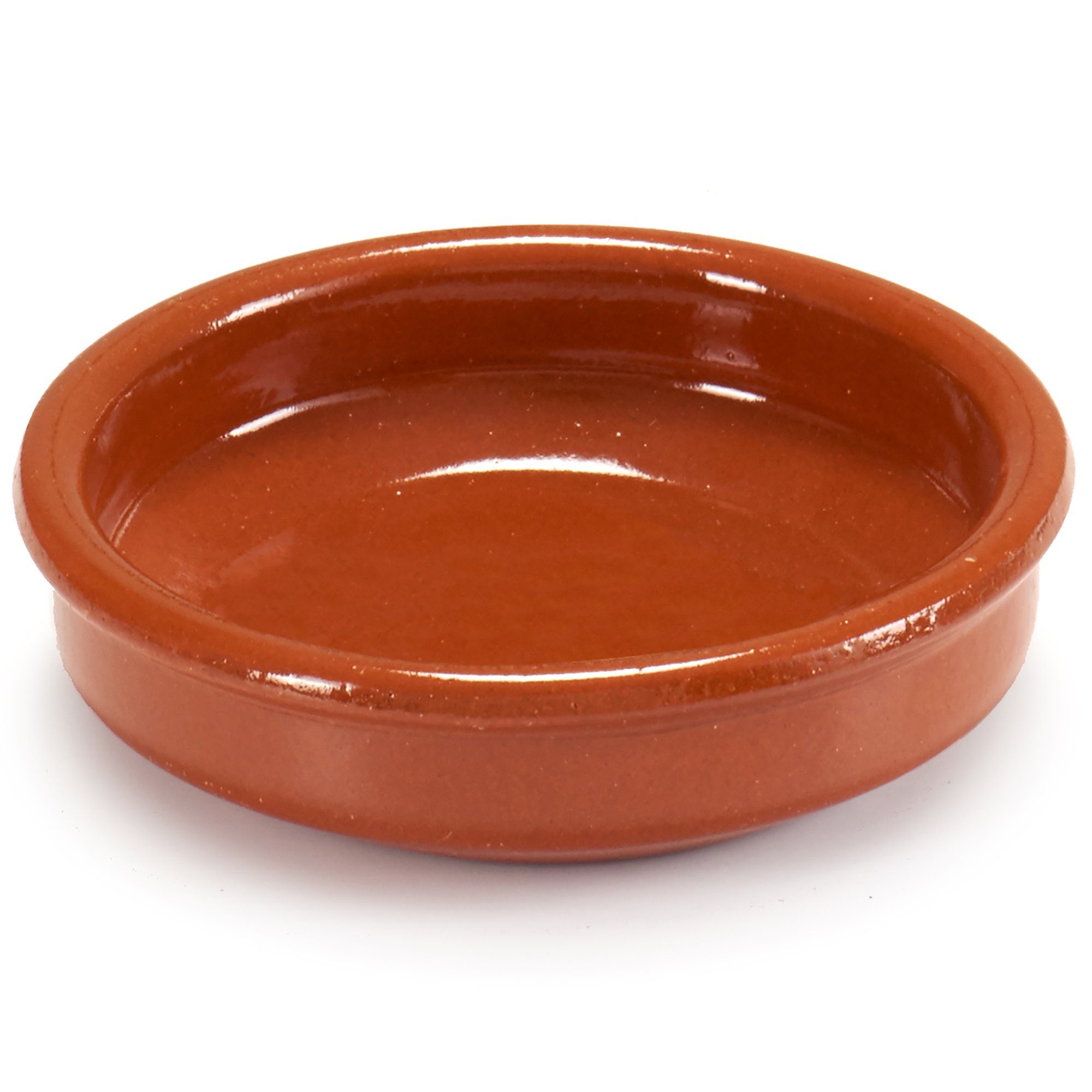 Annastore Servierschale 6-tlg. Set Cazuelas ofenfest Tonschalen Schalen für Tapas Creme Brülèe, Mit hochwertiger Handarbeit veredelt