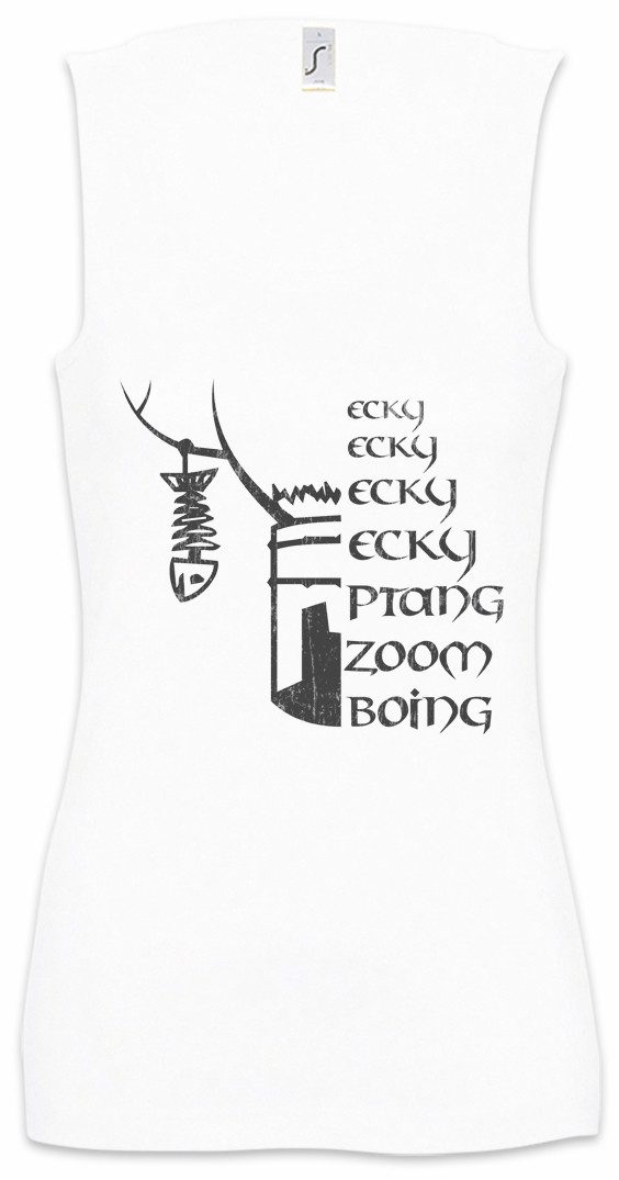 Tanktop Ni Ecky Ärmelloses Damen T-Shirt Monty The Ritter Knights Holy Grail