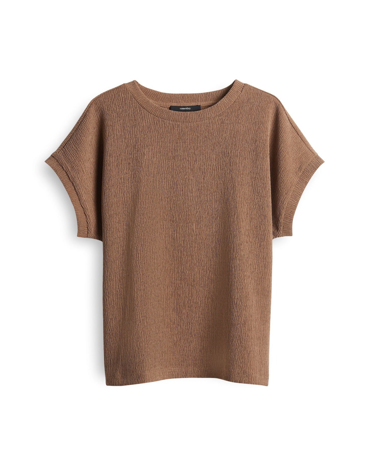 someday Kurzarmshirt KANITA aus strukturiertem Jersey günstig online kaufen