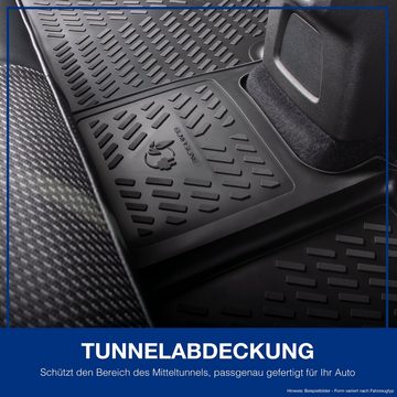 ELMASLINE Passform-Fußmatten 3D Gummimatten & Kofferraumwanne für VW ID.4 (5 St), für VW ID.4, (Standard Ladeboden) Zubehör - Extra hoher Rand
