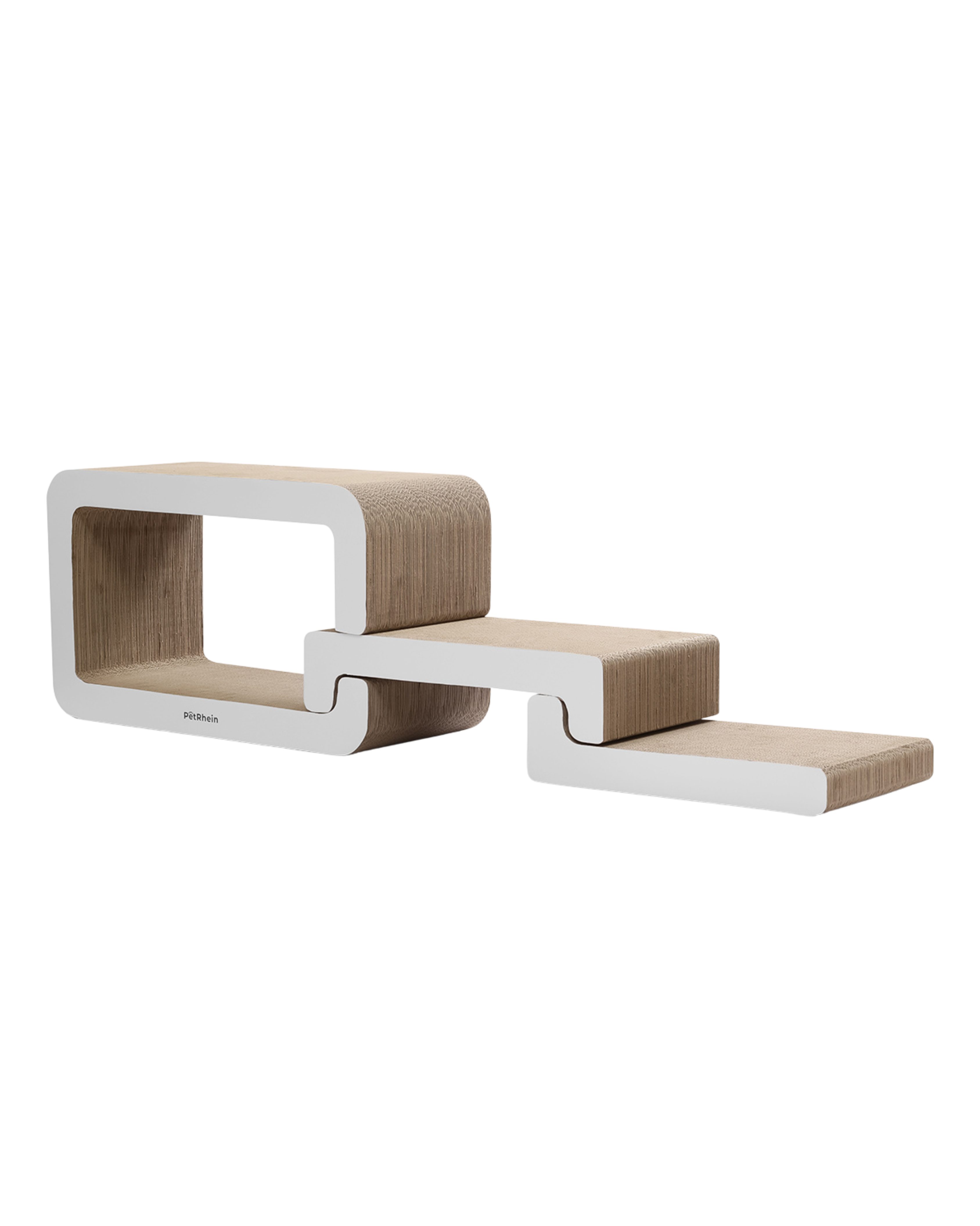 PetRhein Kratzpappe Aura Ridge 3-in-1, BxHxL: 24x33x116cm, modular