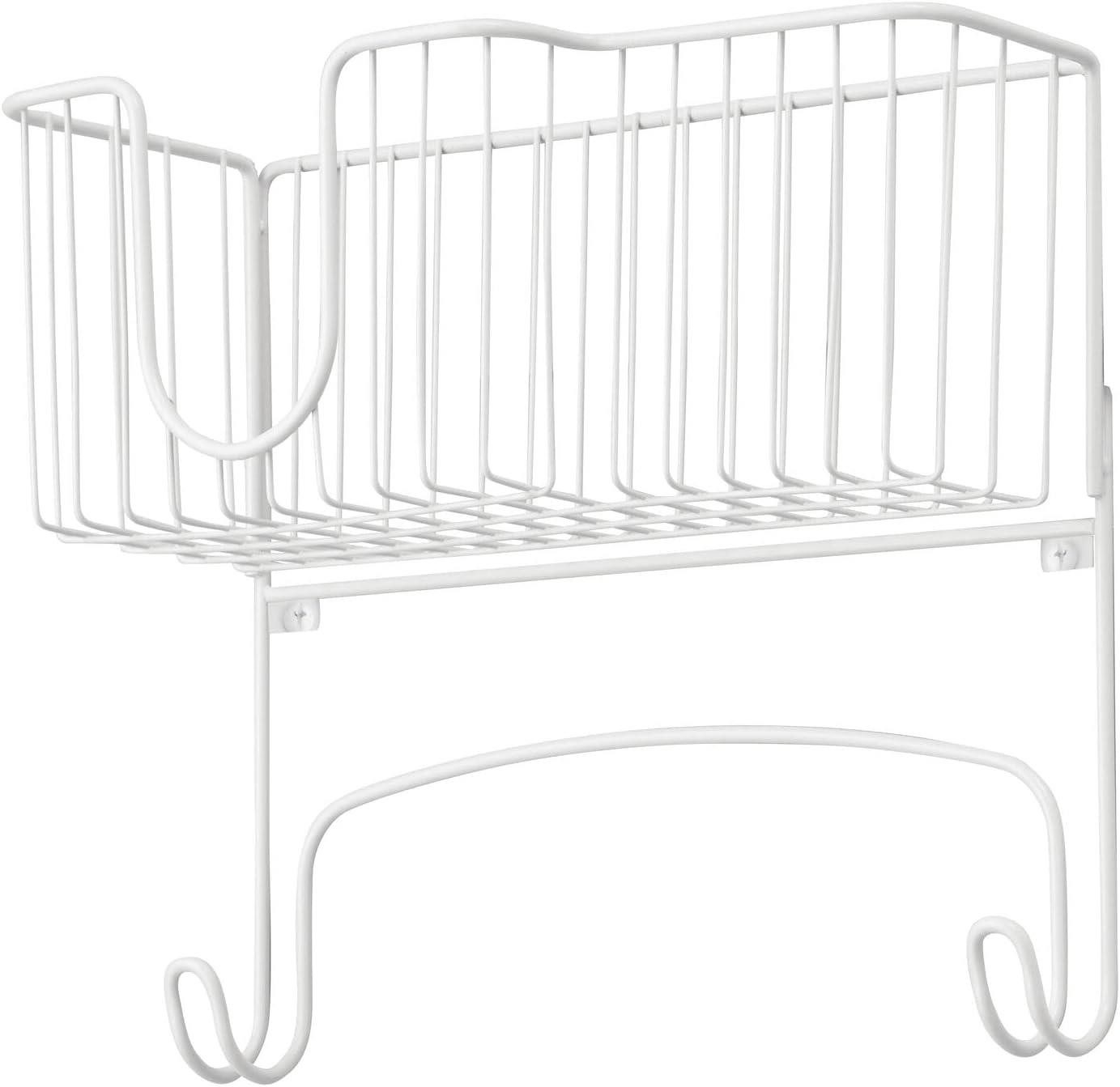 mDesign Badaccessoire-Set mDesign Bügelbretthalterung Aufbewahrung Korb Organizer Wandmontage