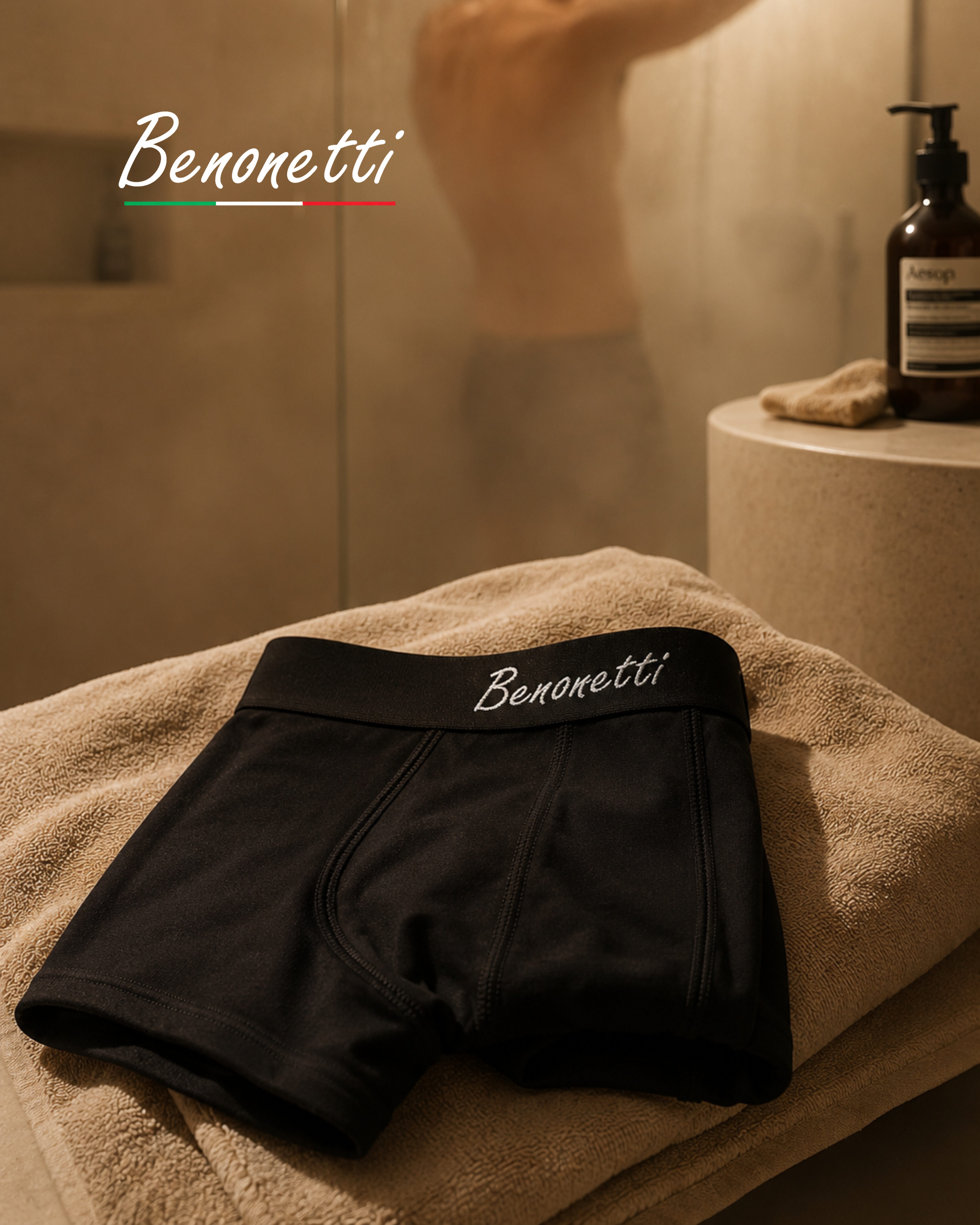 Boxershorts Herren Baumwolle – Elastischer Bund Herren Boxershorts ohne Aufrollen