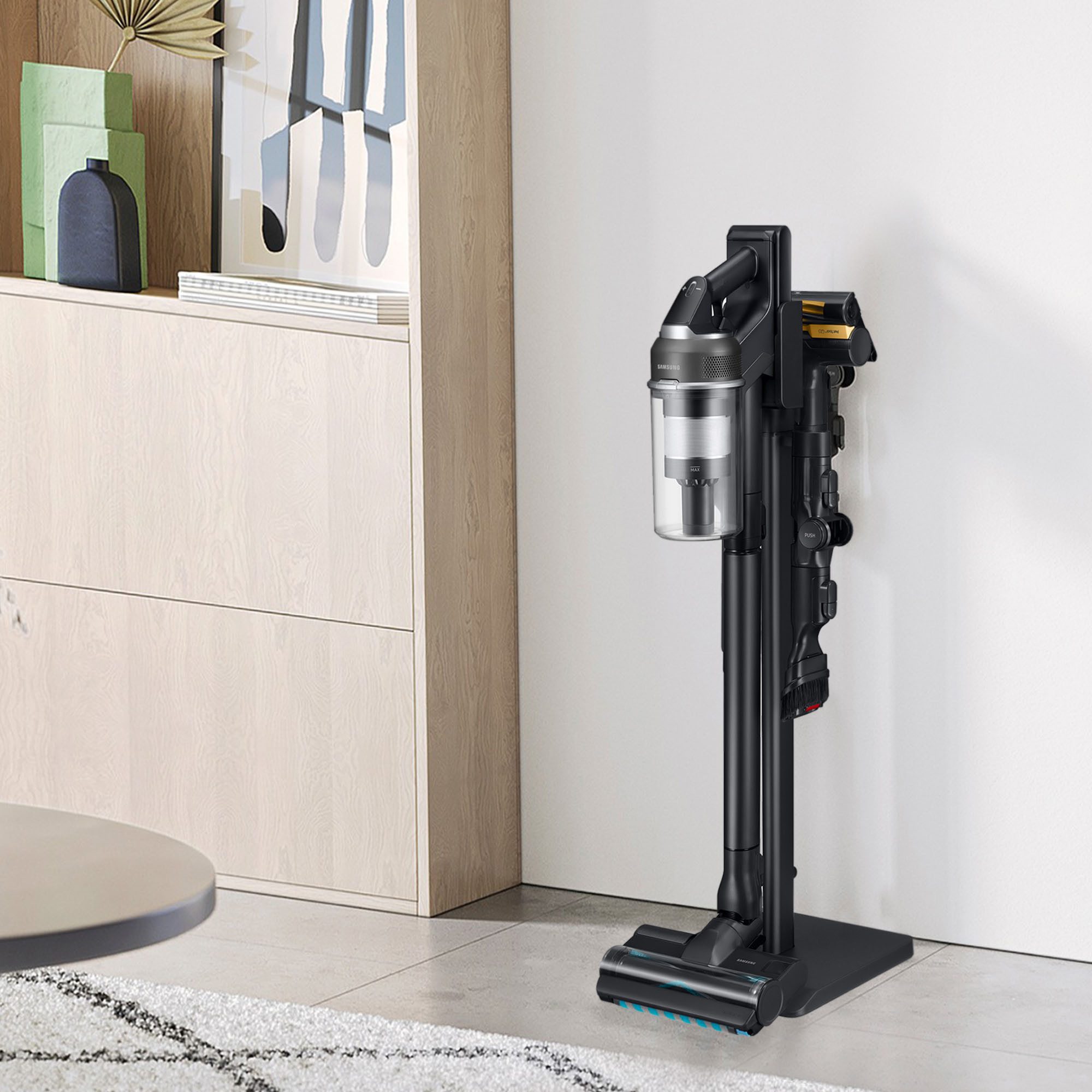 Samsung Akku-Handstaubsauger VS70H28HFC/WD, Jet 95S CompleteClean, 770 W, beutellos, 770 W, beutellos, Ersatzakku separat erhältlich