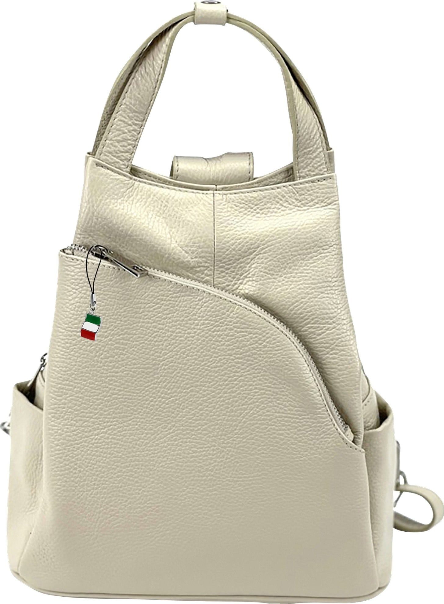 FLORENCE Cityrucksack Florence Rucksack Damen Echtleder, Damen Leder Cityru günstig online kaufen