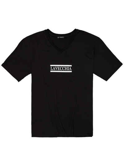 Lavecchia T-Shirt Übergrößen Herren V-Shirt LV-9500 Herrenshirt V-Ausschnitt