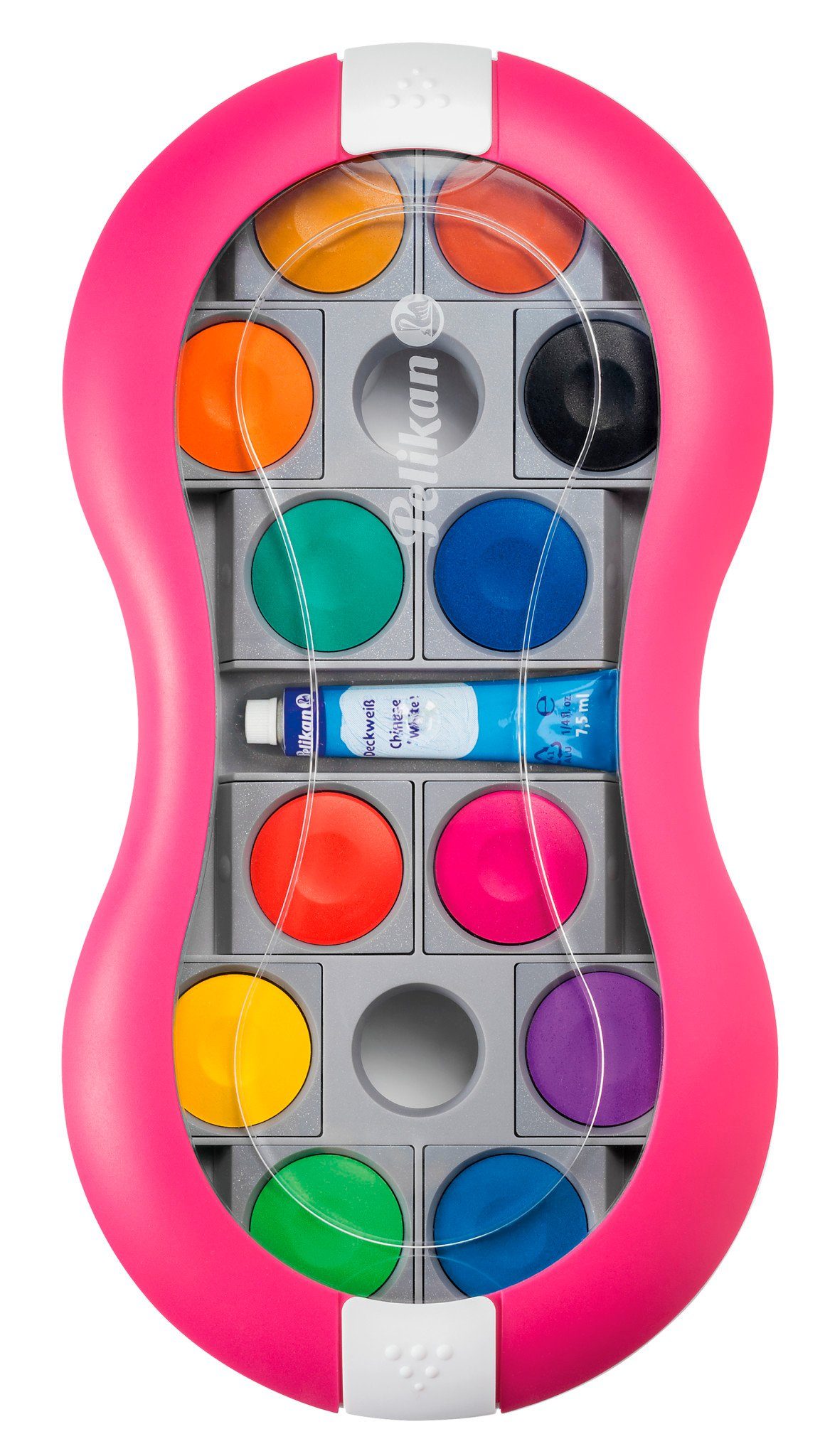 Pelikan Malpalette Deckfarbkasten Space, 12 Farben