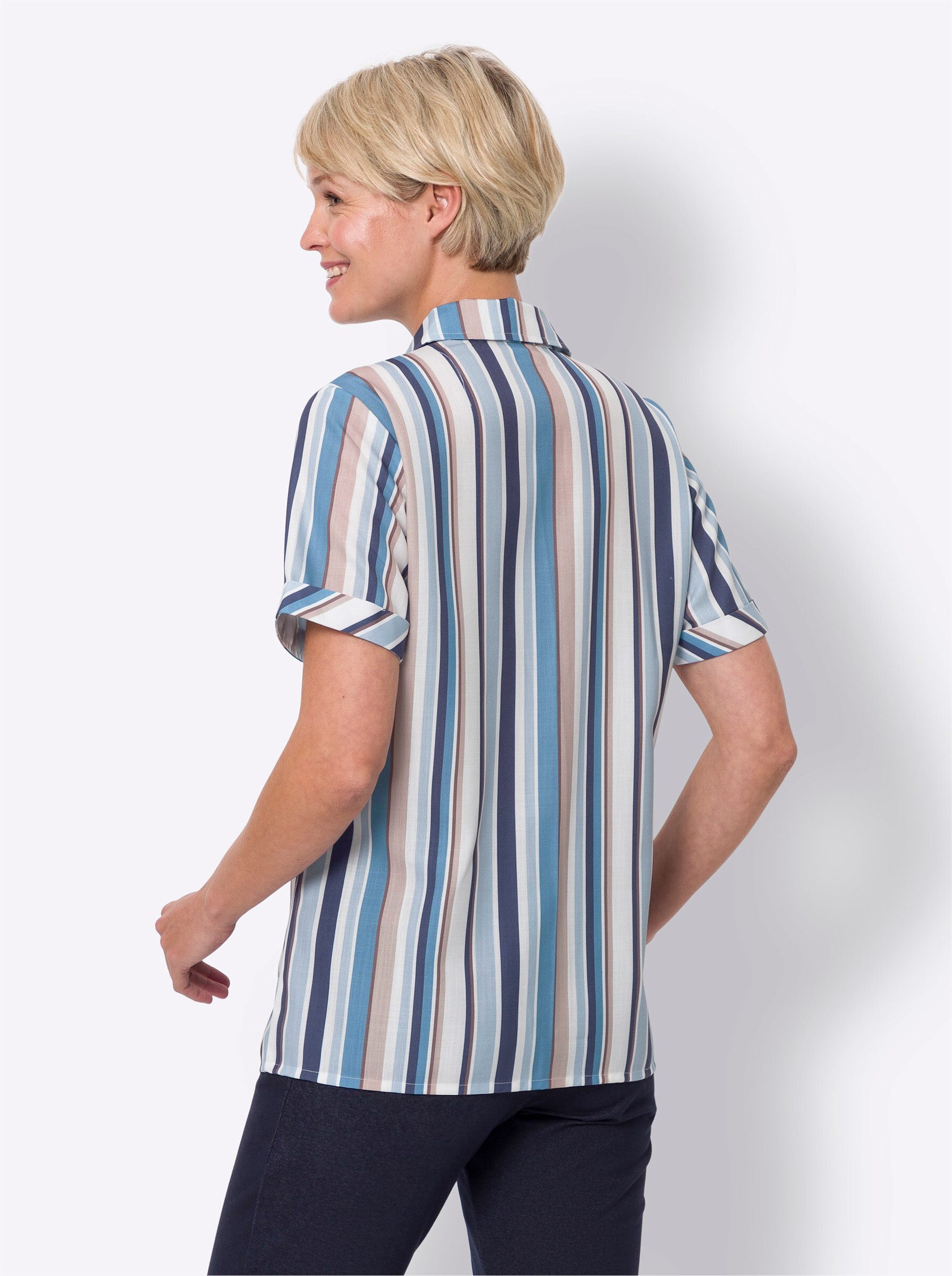 Sieh an! Klassische Bluse Hemdbluse günstig online kaufen