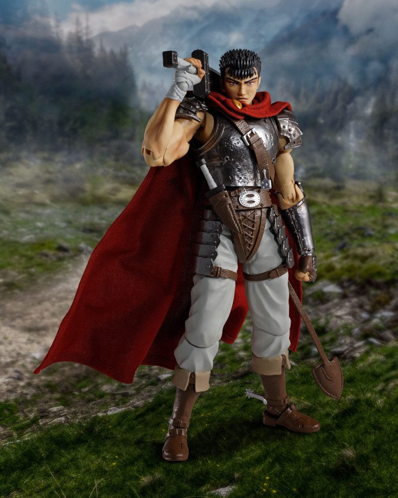 Bandai Tamashii Nations Actionfigur Berserk S.H.Figuarts Actionfigur Nosferatu Guts The Band of the Hawk 1
