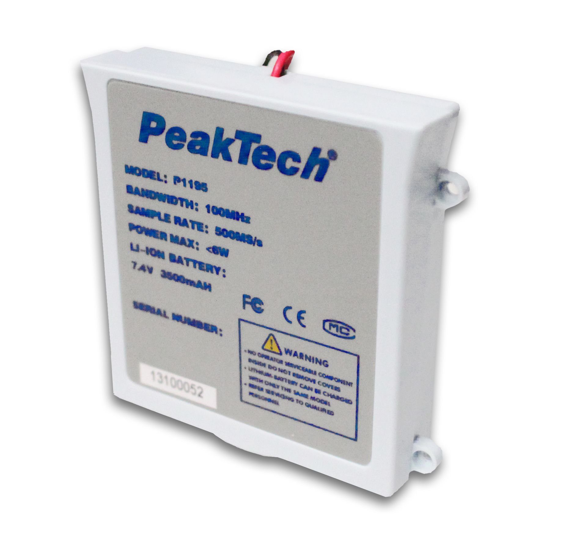 PeakTech PeakTech AKKU 5: Li-Po Akku 7,4 V - 3500 mA/h für PeakTech 1195/1205/1220 Akku