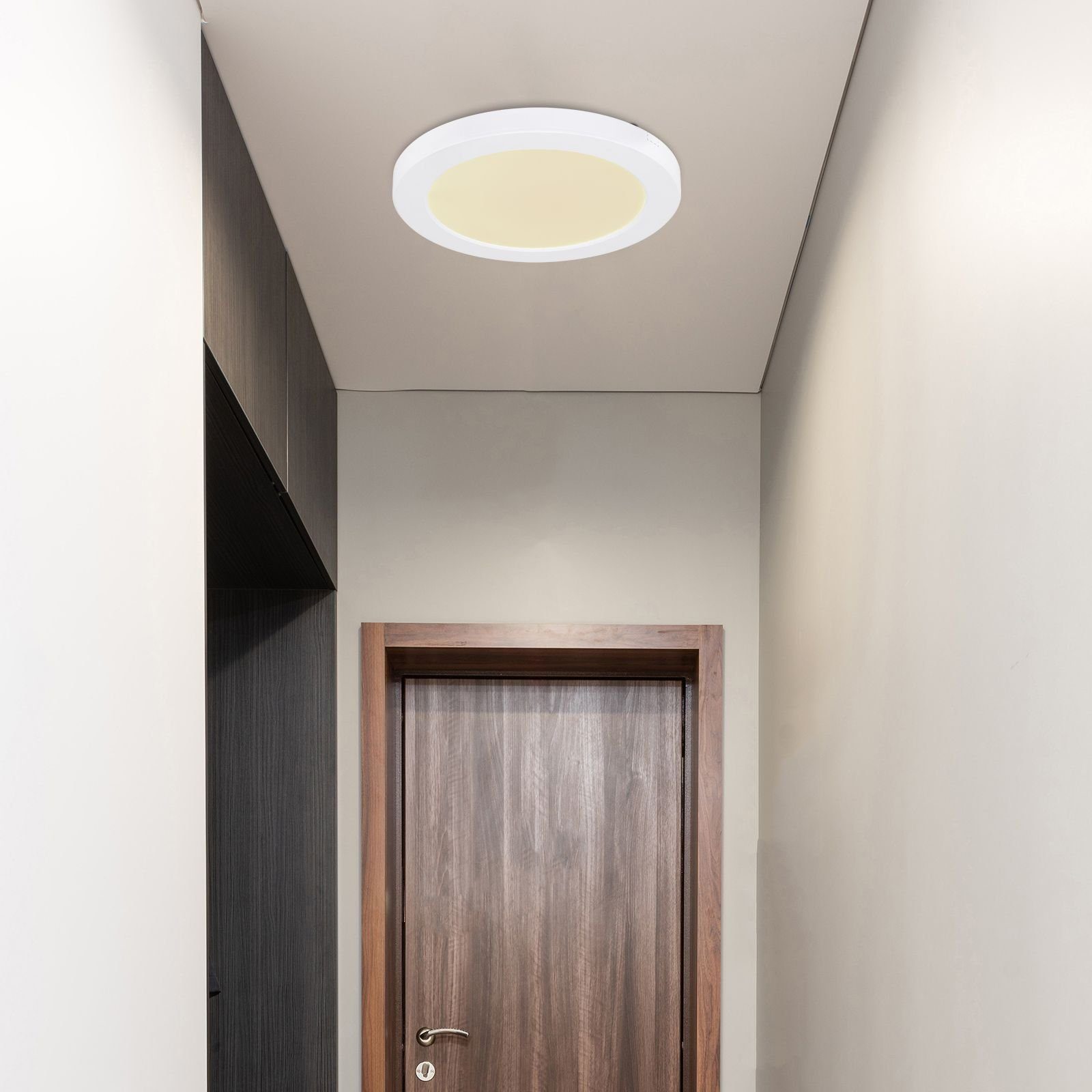 Wohnzimmer Deckenlampe Schlafzimmer Flur LED Rund Globo Globo Deckenleuchte Deckenleuchte