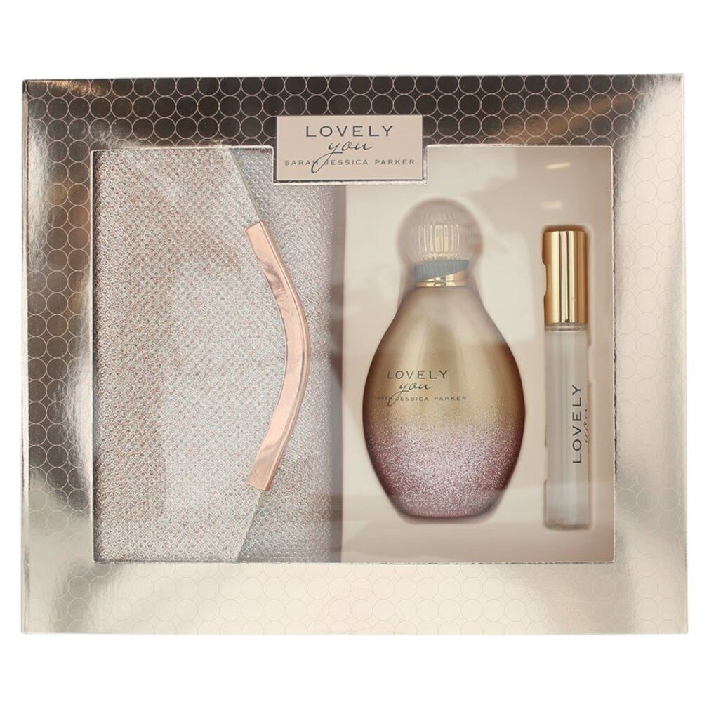 Sarah Jessica Parker Eau de Parfum Lovely You Gift Set 100ml EDP + 10ml EDP + Bag