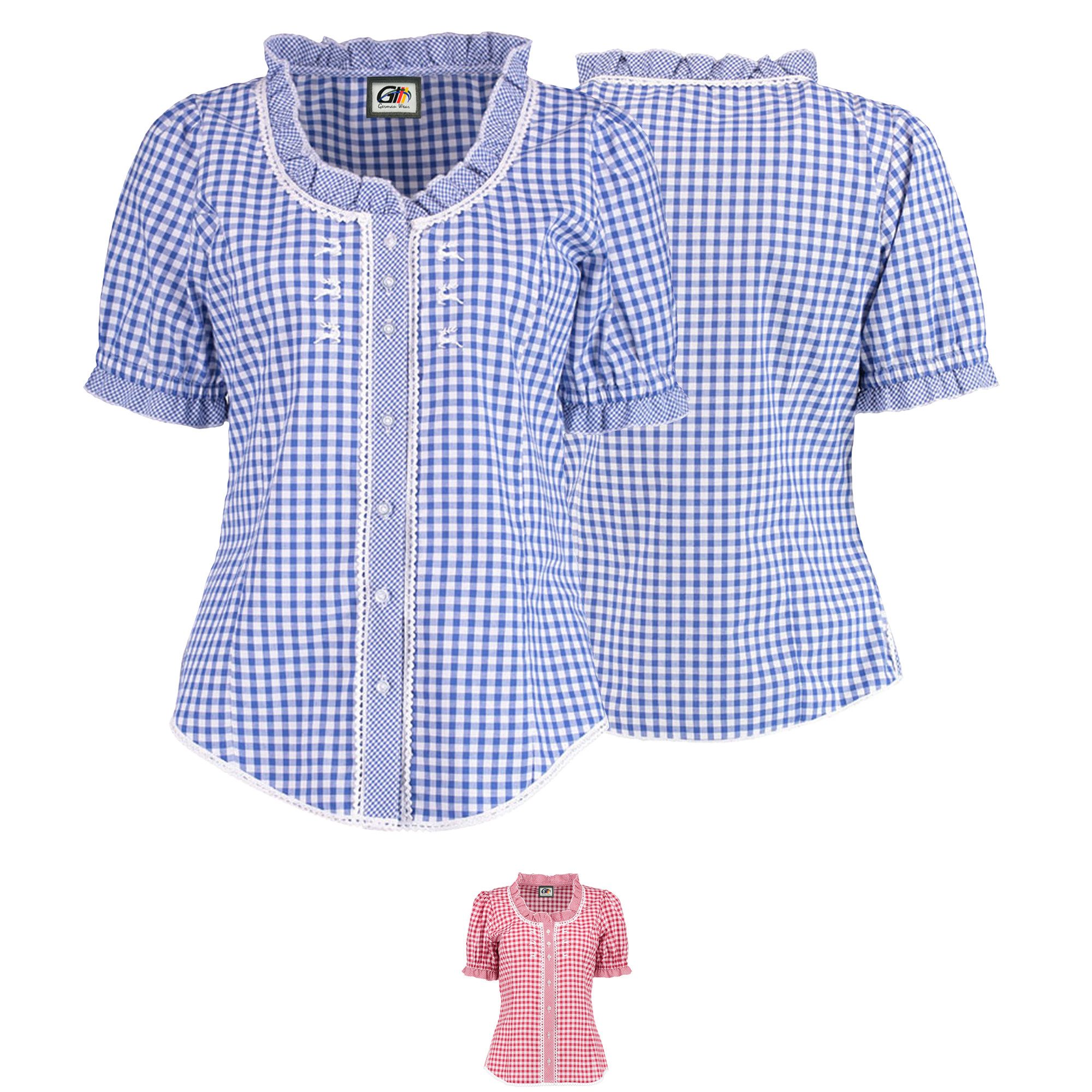 German Wear Carmenbluse OB35 Trachtenbluse Carmenbluse für trachten lederho günstig online kaufen